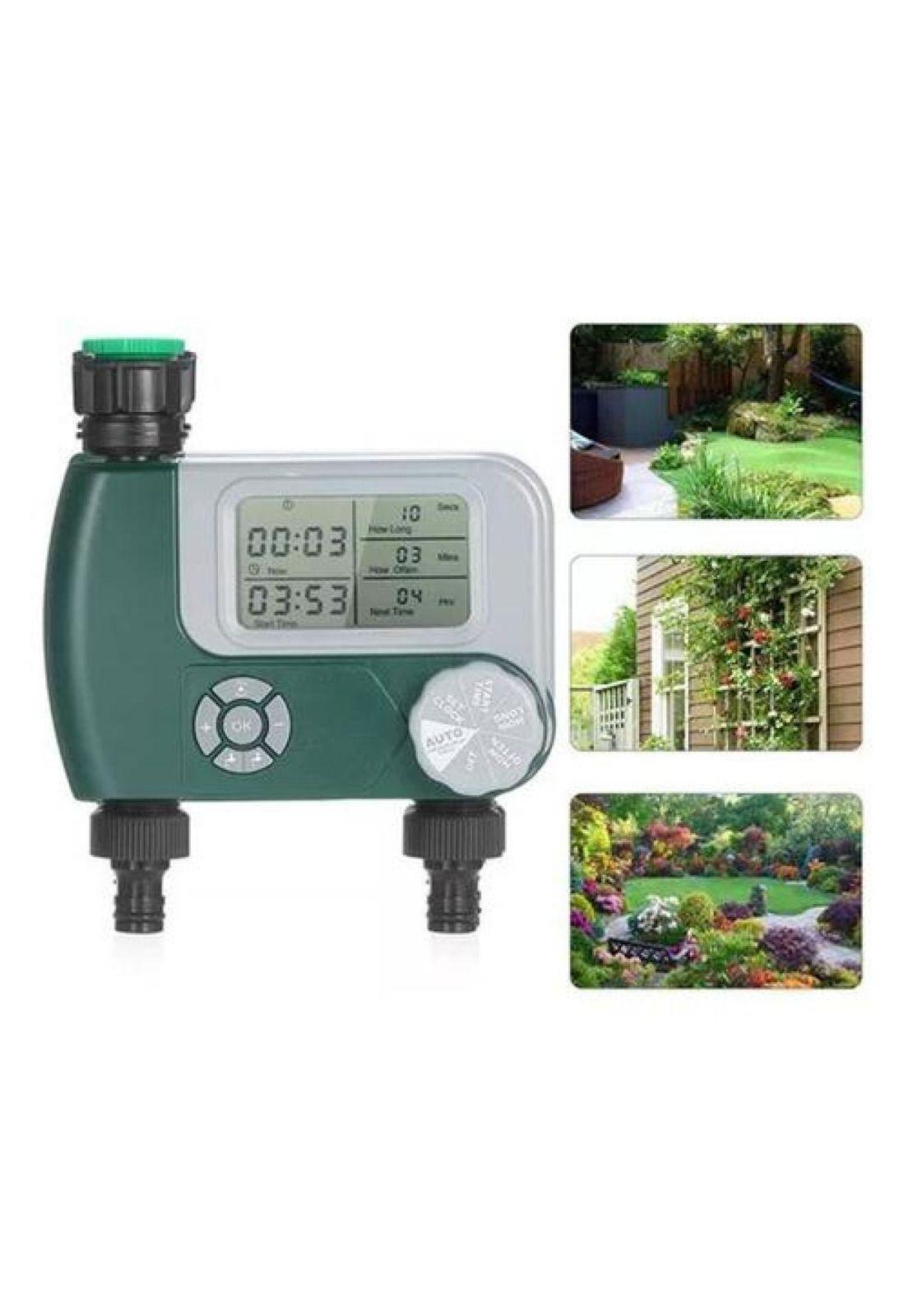 Programador Riego Automatico Timer Jardin 2 Salidas-2