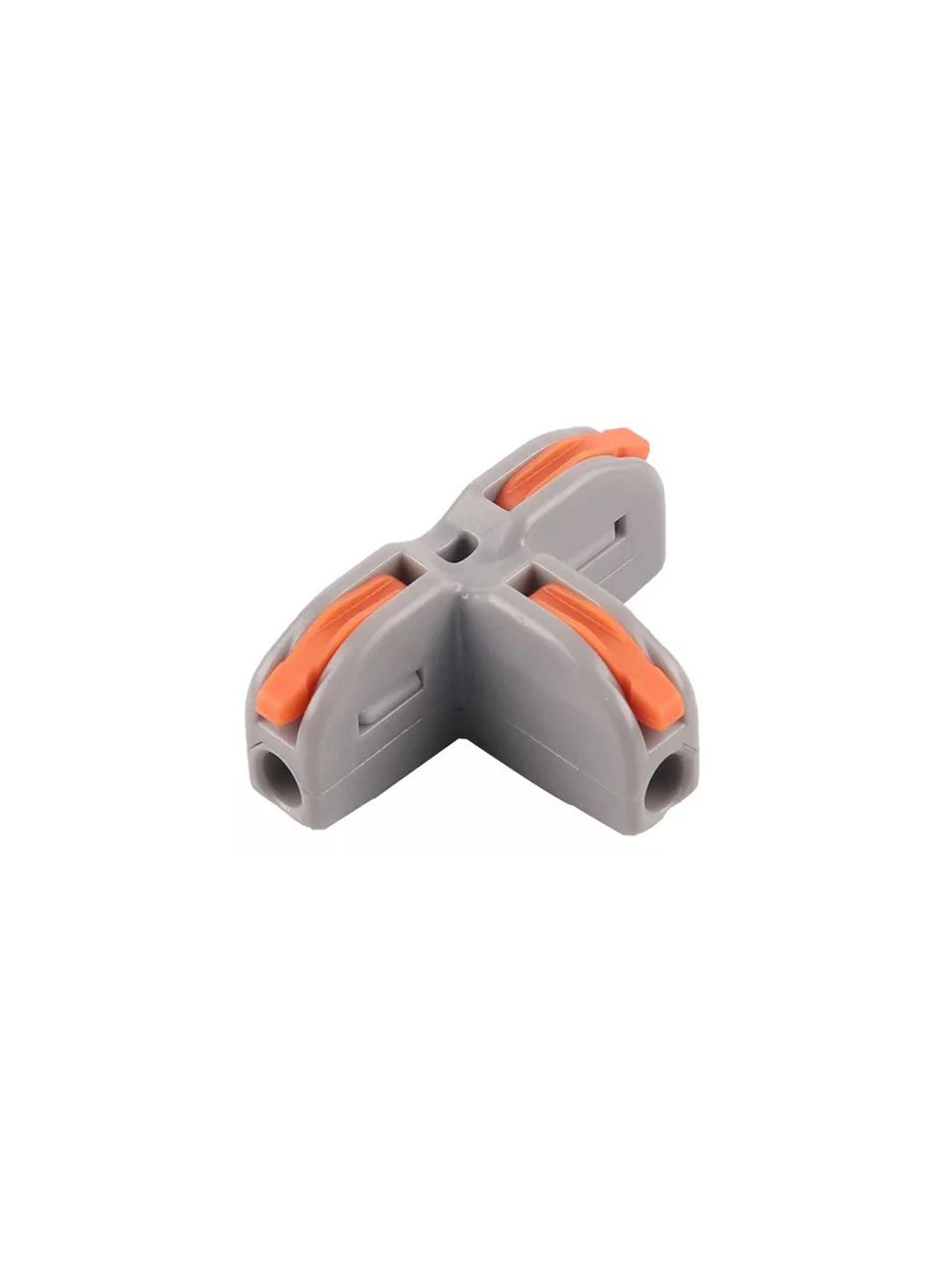 Pack X5 Conectores Cableado Rápido Tipo T Wago Entrada-2