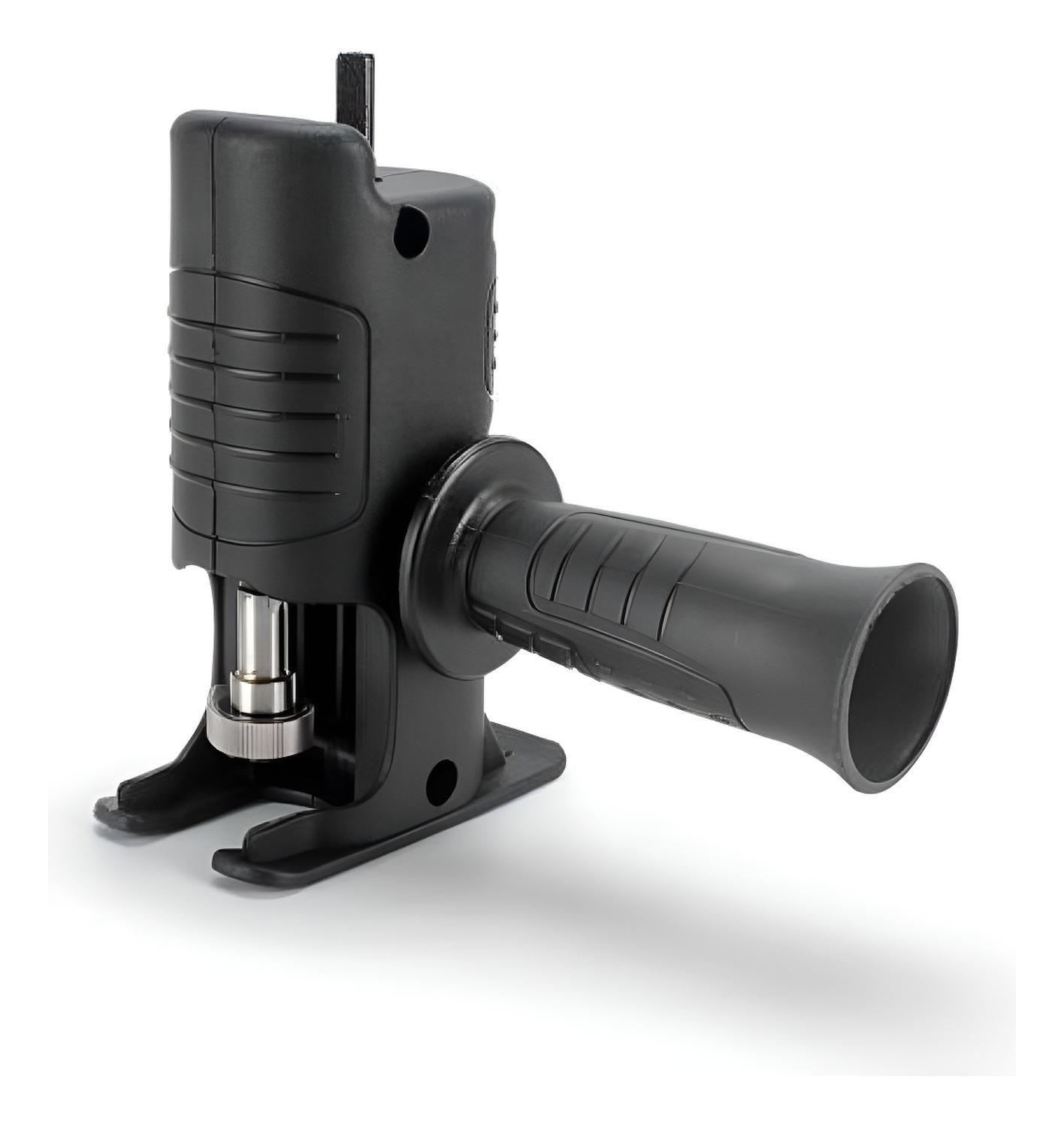 Adaptador De Sierra Para Taladro + 3 Hojas Madera Metal Pvc-0