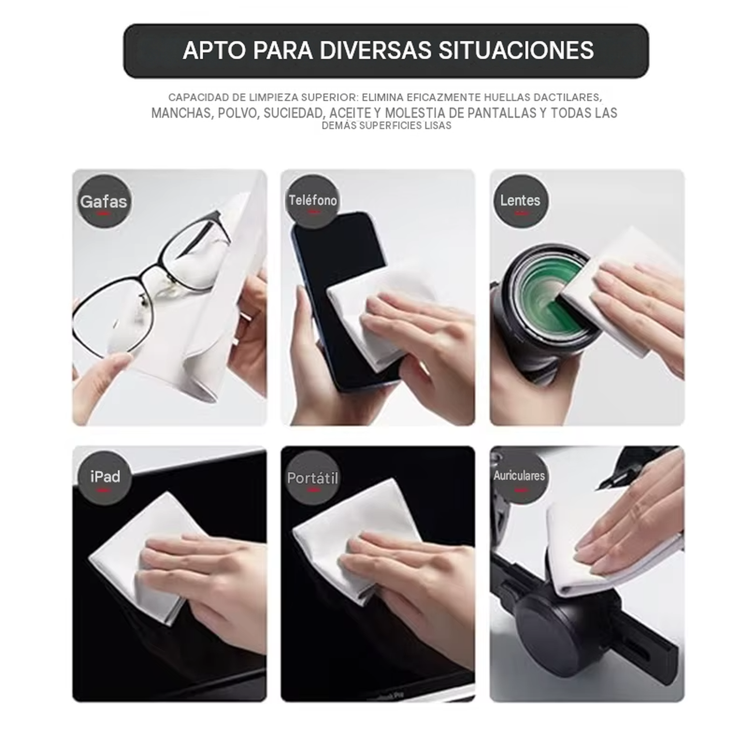 Pano Limpieza Cubre Teclado Protector Macbook 33 X 23 cm-4