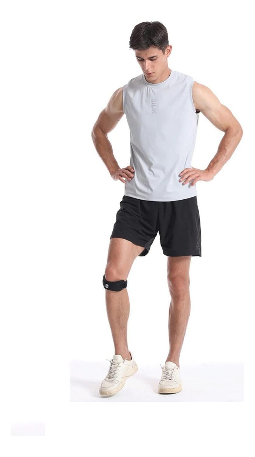 Soporte Rodillera Tendón Rotuliano Deporte Lesión Menisco Negro Estandar-4