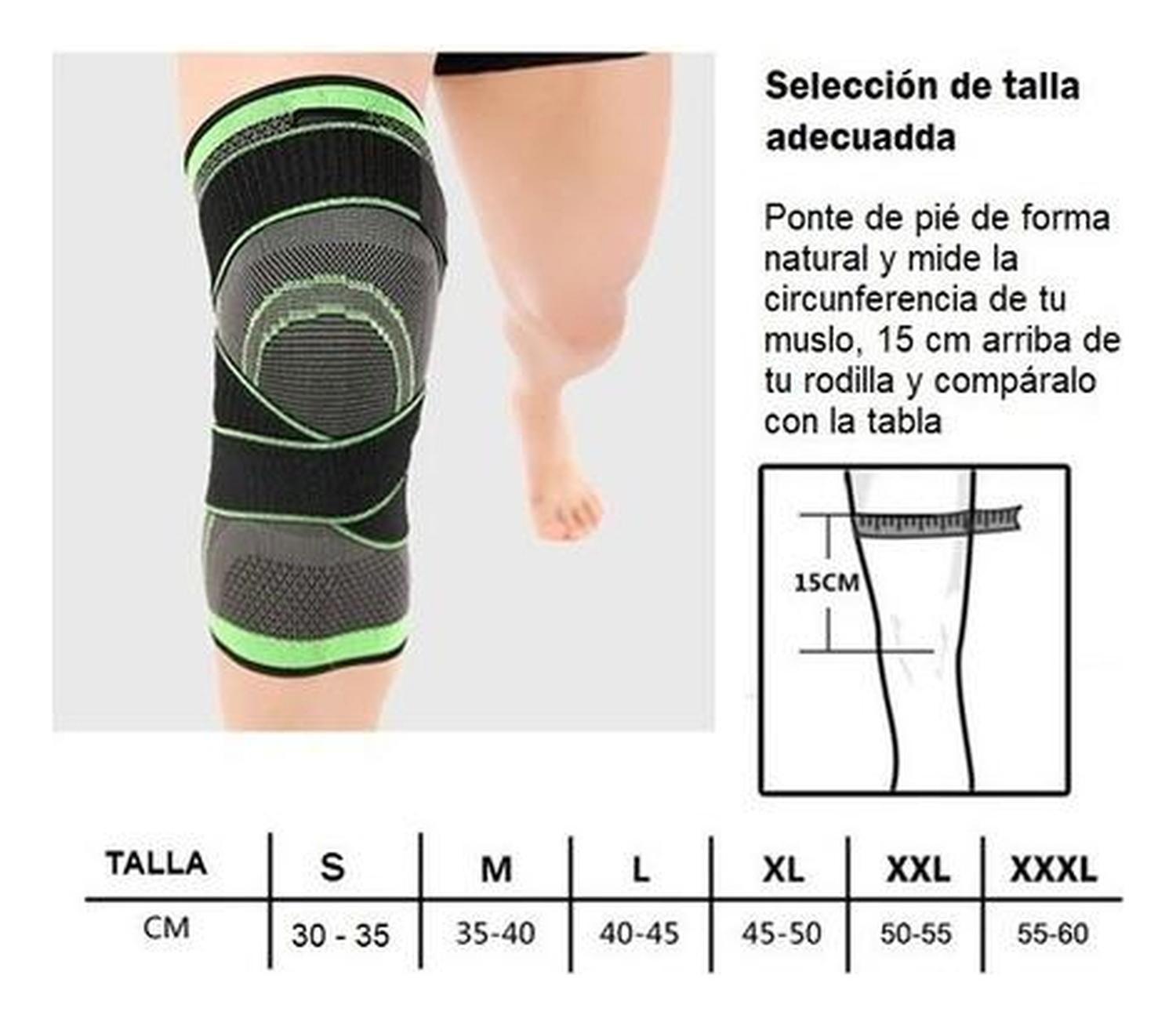 Rodillera Compresora Deportiva Y Todo Uso. Calidad Premium-6