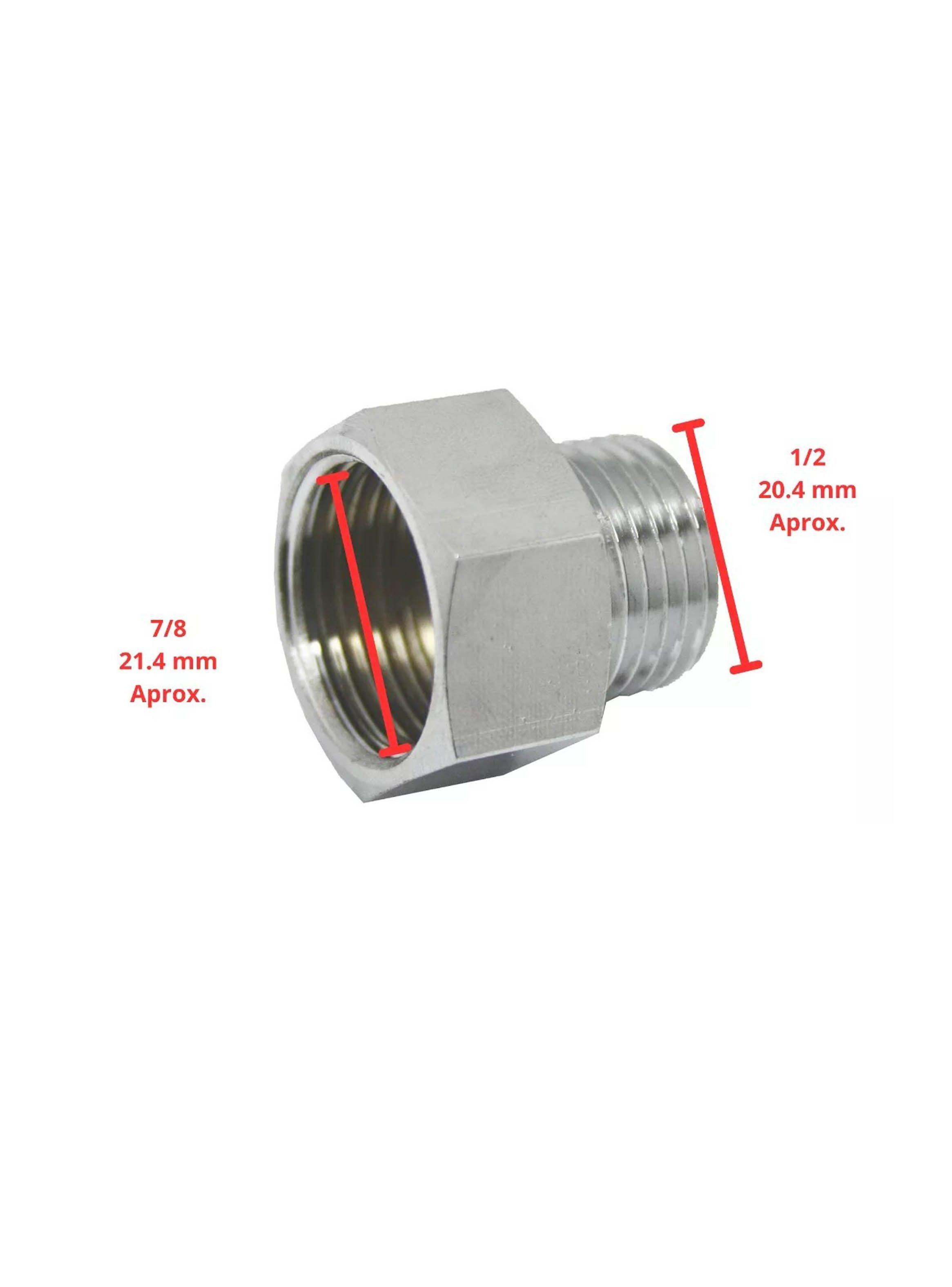 Conector He - Hi, 1/2 X 7/8 , Niple Adaptador-4