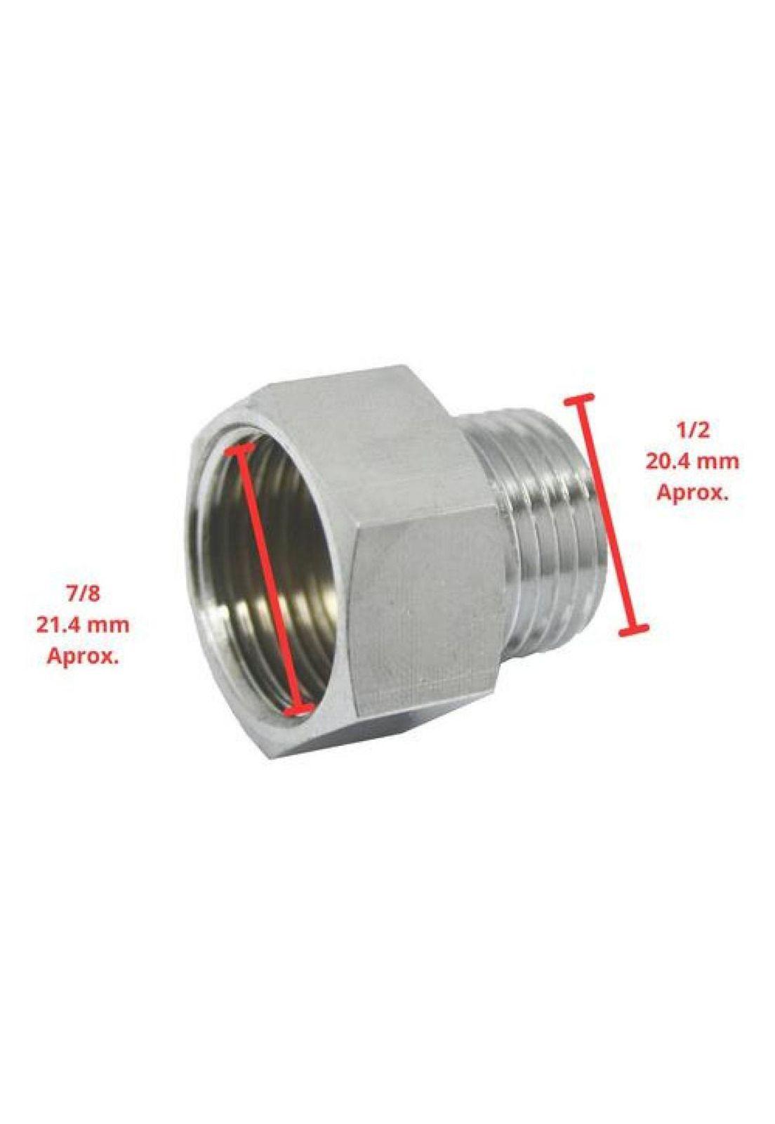 Conector He - Hi, 1/2 X 7/8 , Niple Adaptador-2