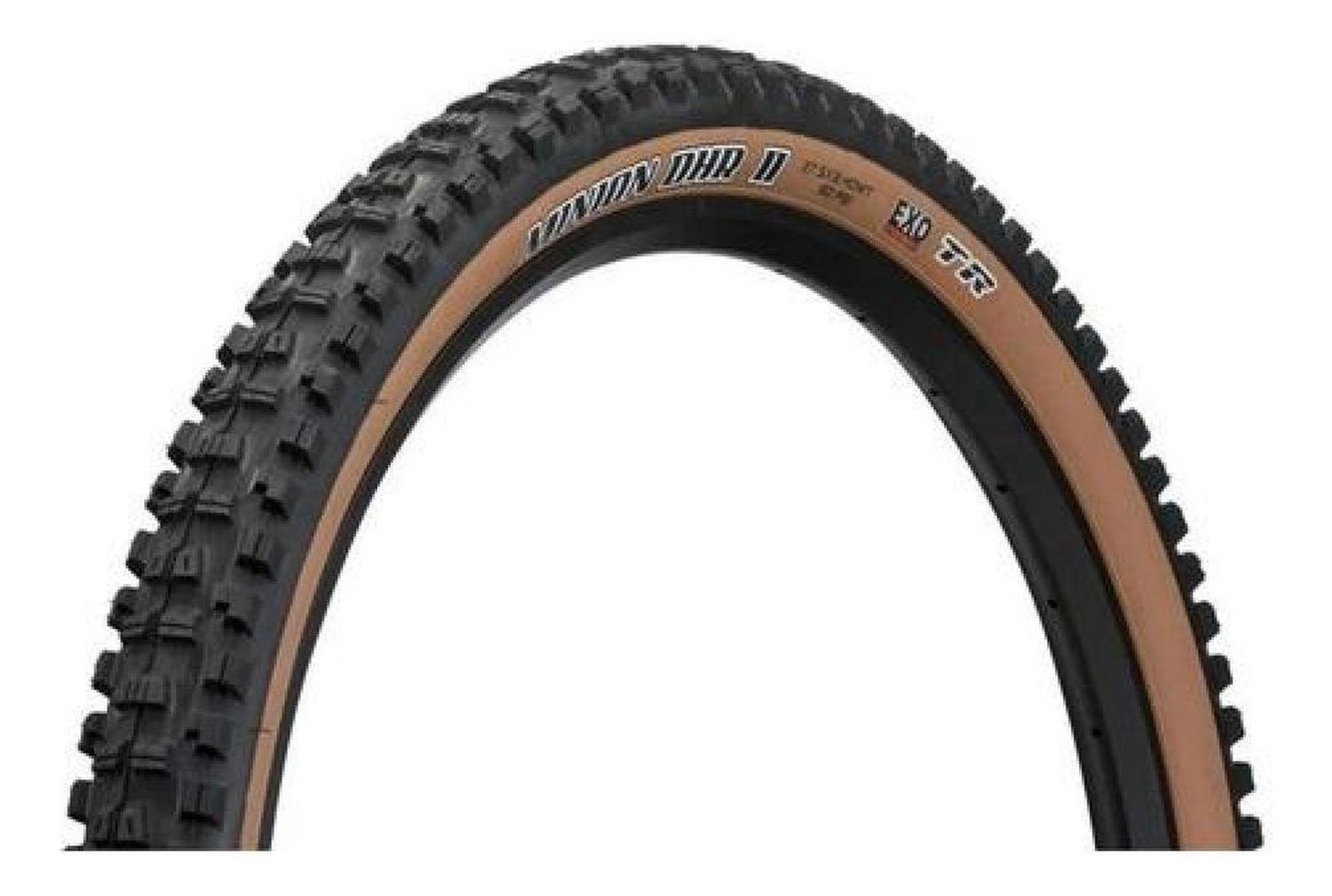 Neumático Maxxis Minion Dhr Ii Exo/tr/skinwall 27.5x2.40wt Negro-2