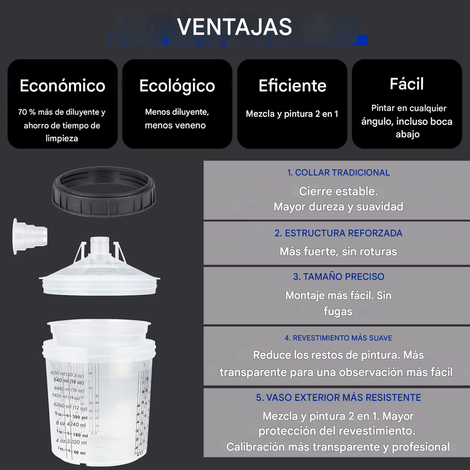 Juegos 50 vasos desechables pintura Autos 160ml pistola-7