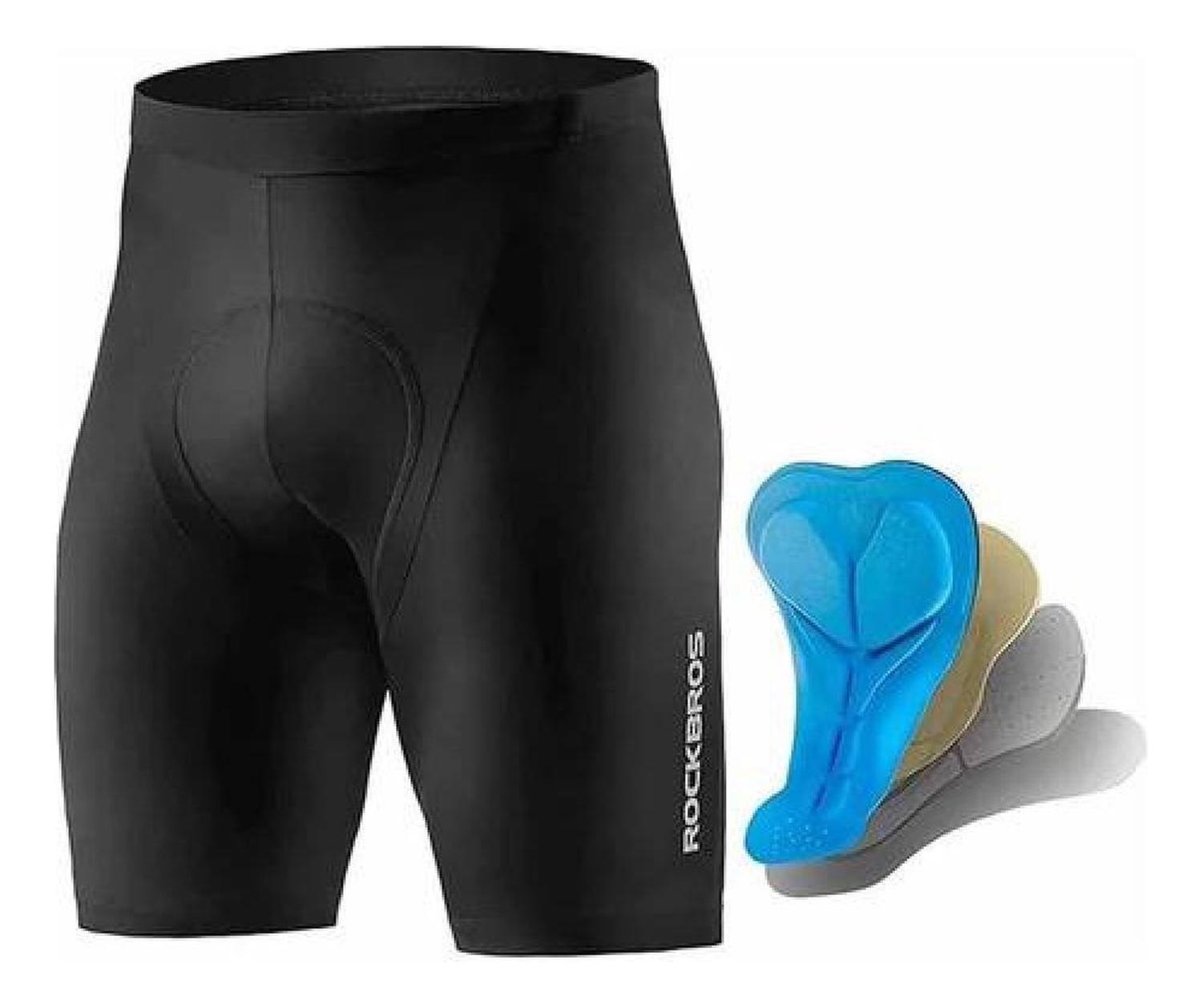 Calza De Ciclismo Acolchada Rockbros, Mtb Y Ruta, Bicicleta-2