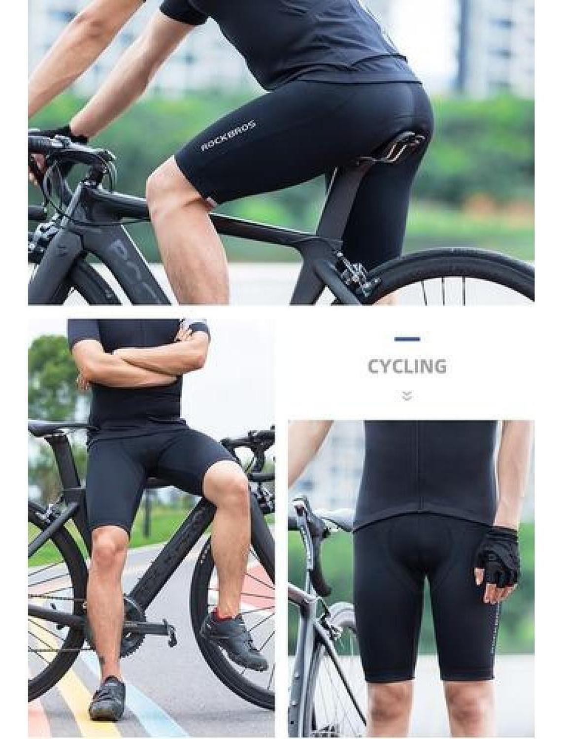Calza De Ciclismo Acolchada Rockbros, Mtb Y Ruta, Bicicleta-6