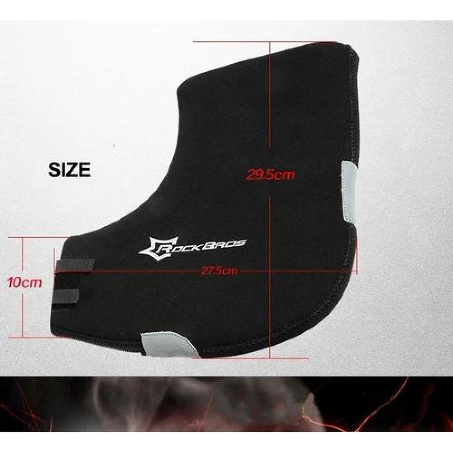 Cubrepuño Manoplas Manillar De Moto Y Bicicleta Neopreno Negro Talla Única-5