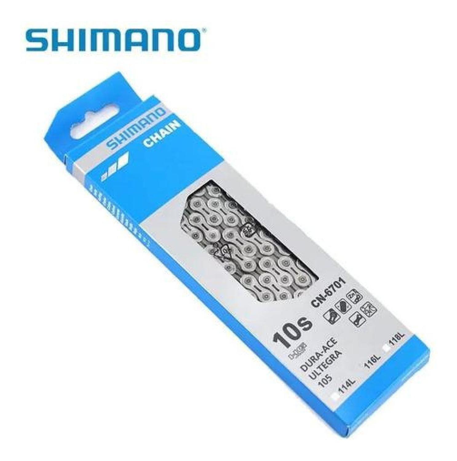 Cadena Shimano Cn-6701 10v 116l Ultegra Dura-ace 105-2