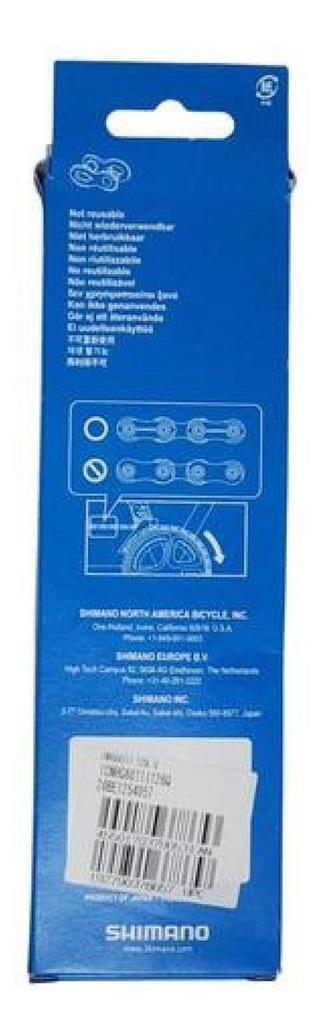 Cadena Shimano 11v 105 Grx 126l Hg601-11 + Quick Link Plateado-3