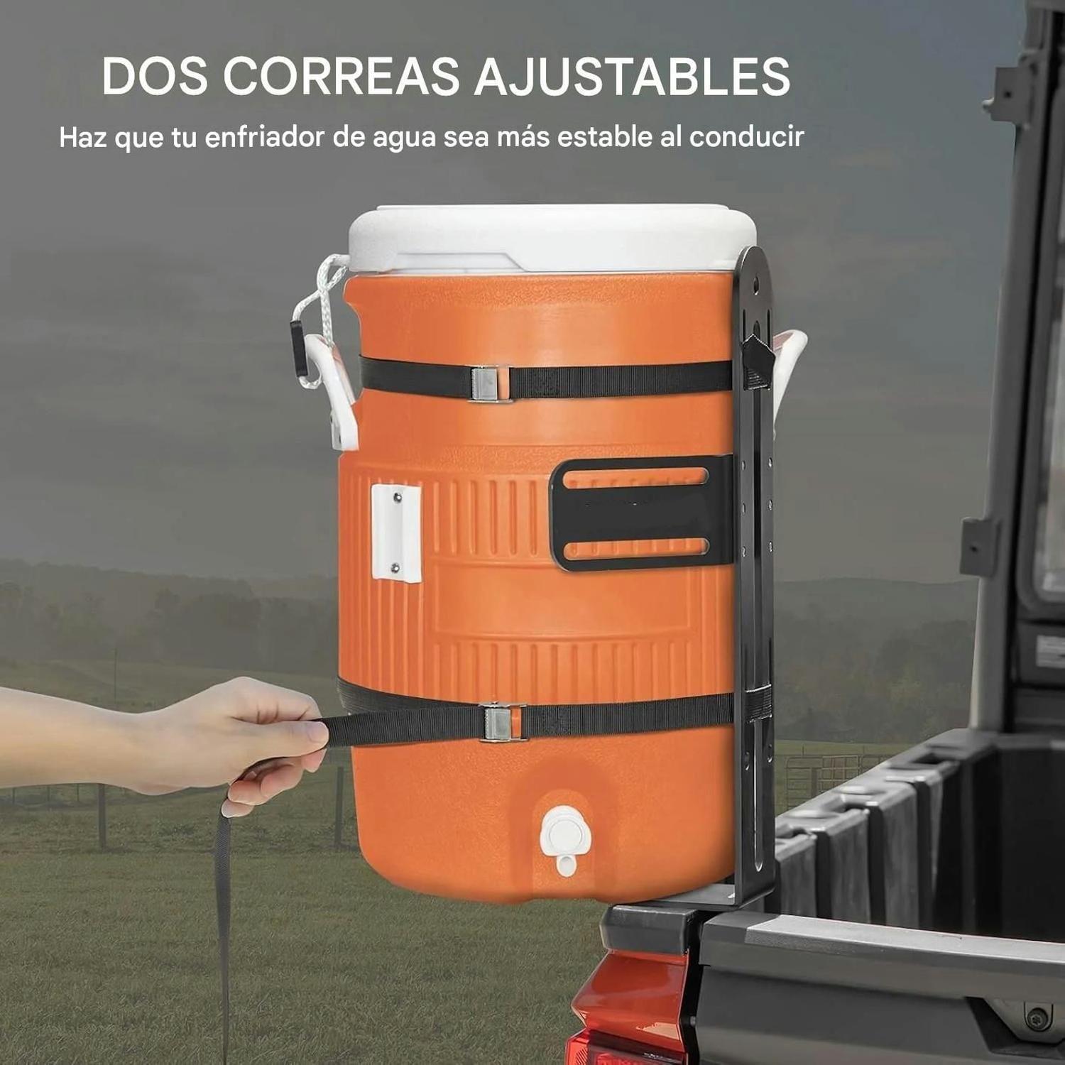 Soporte Dispensador Bidon Agua 20 Litros Camioneta Remolque-3