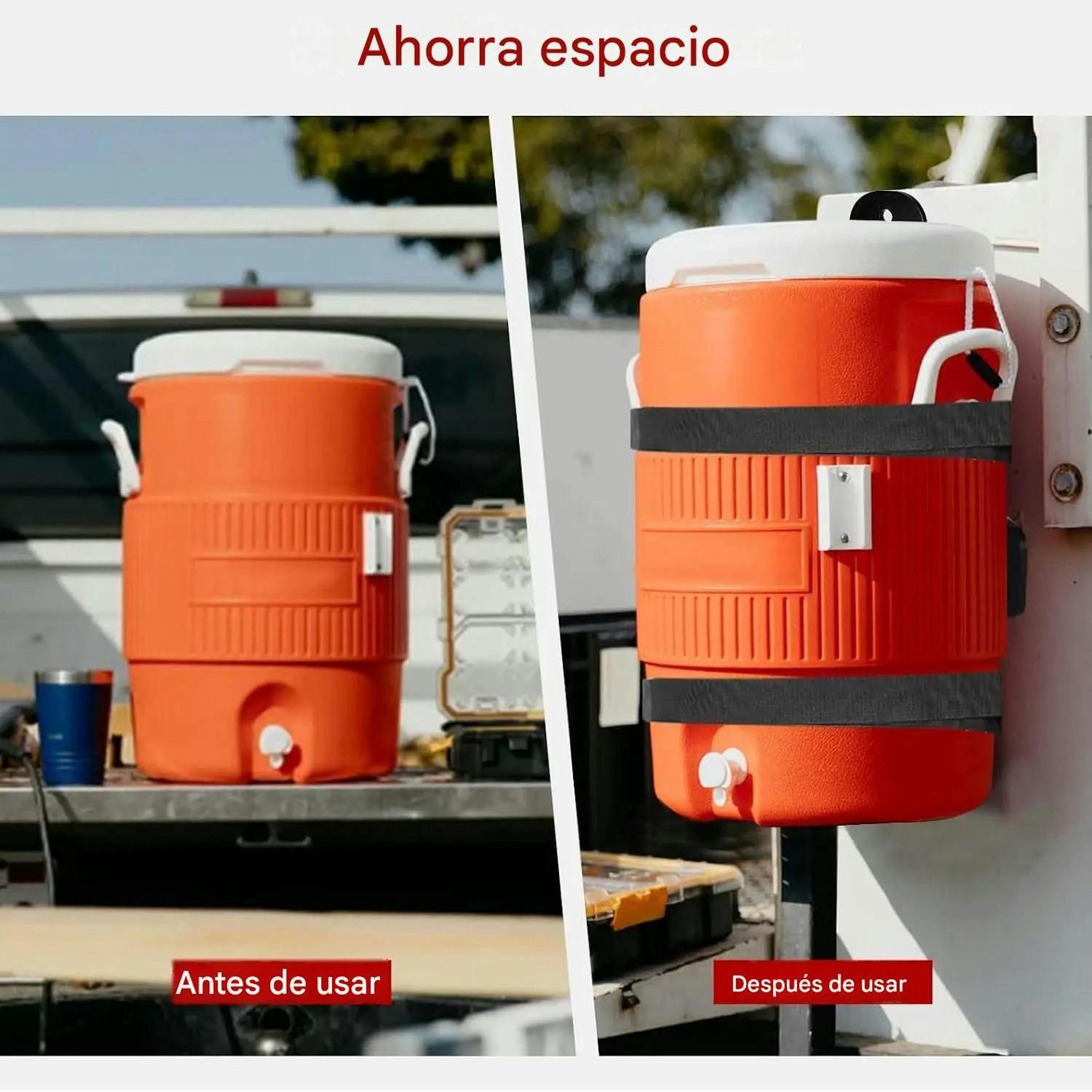 Soporte Dispensador Bidon Agua 20 Litros Camioneta Remolque-4