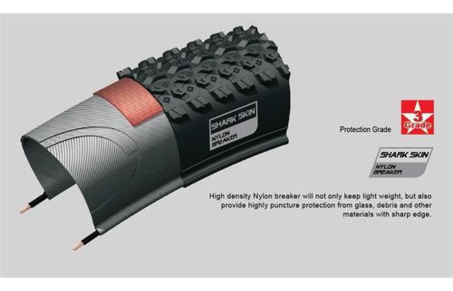 Neumático Chaoyang Gladiator 29x2.35 2c Mtb Enduro Kevlar Negro-5