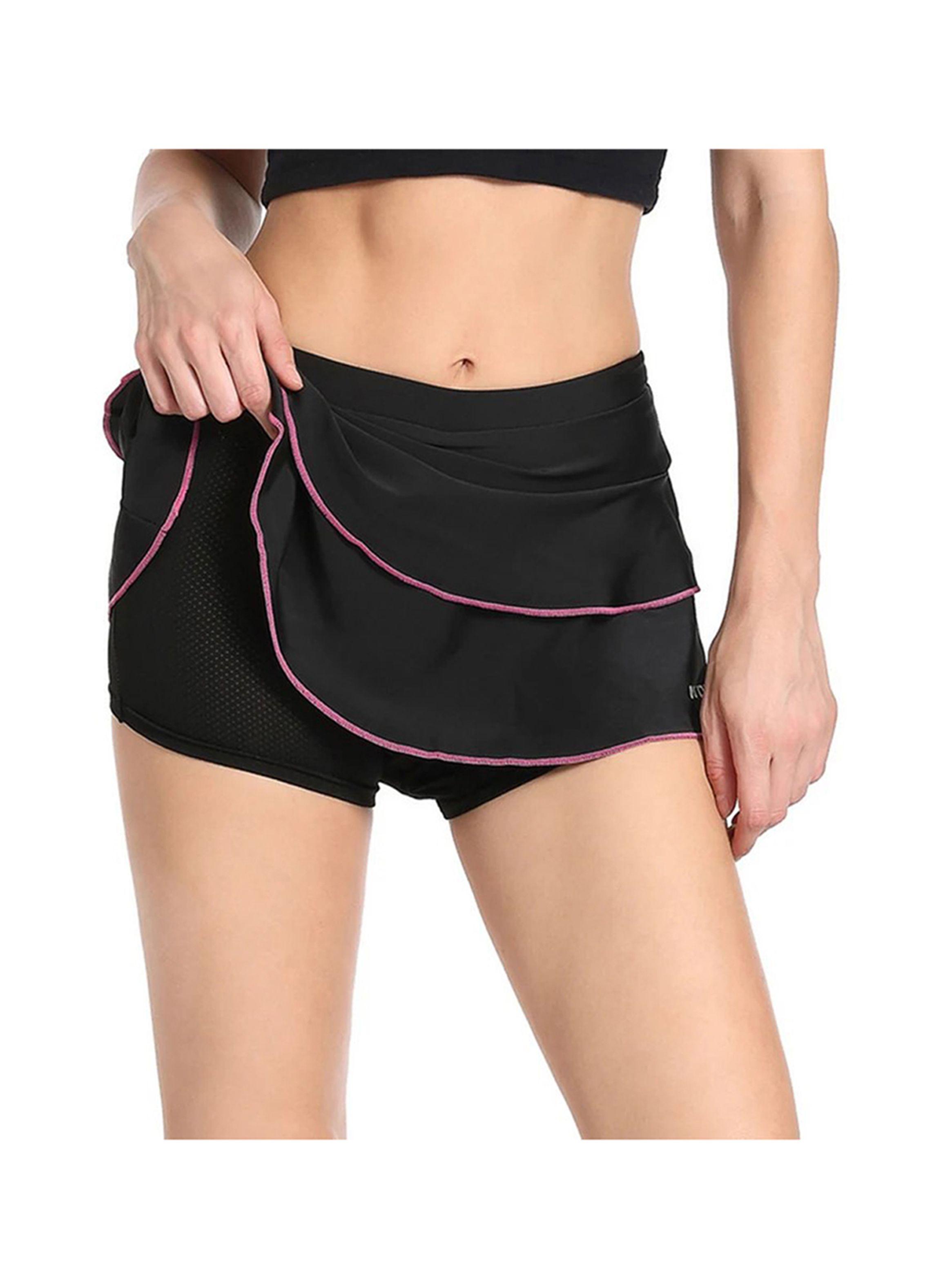 Falda Para Ciclismo Acolchada Gel, Calza Mujer-6