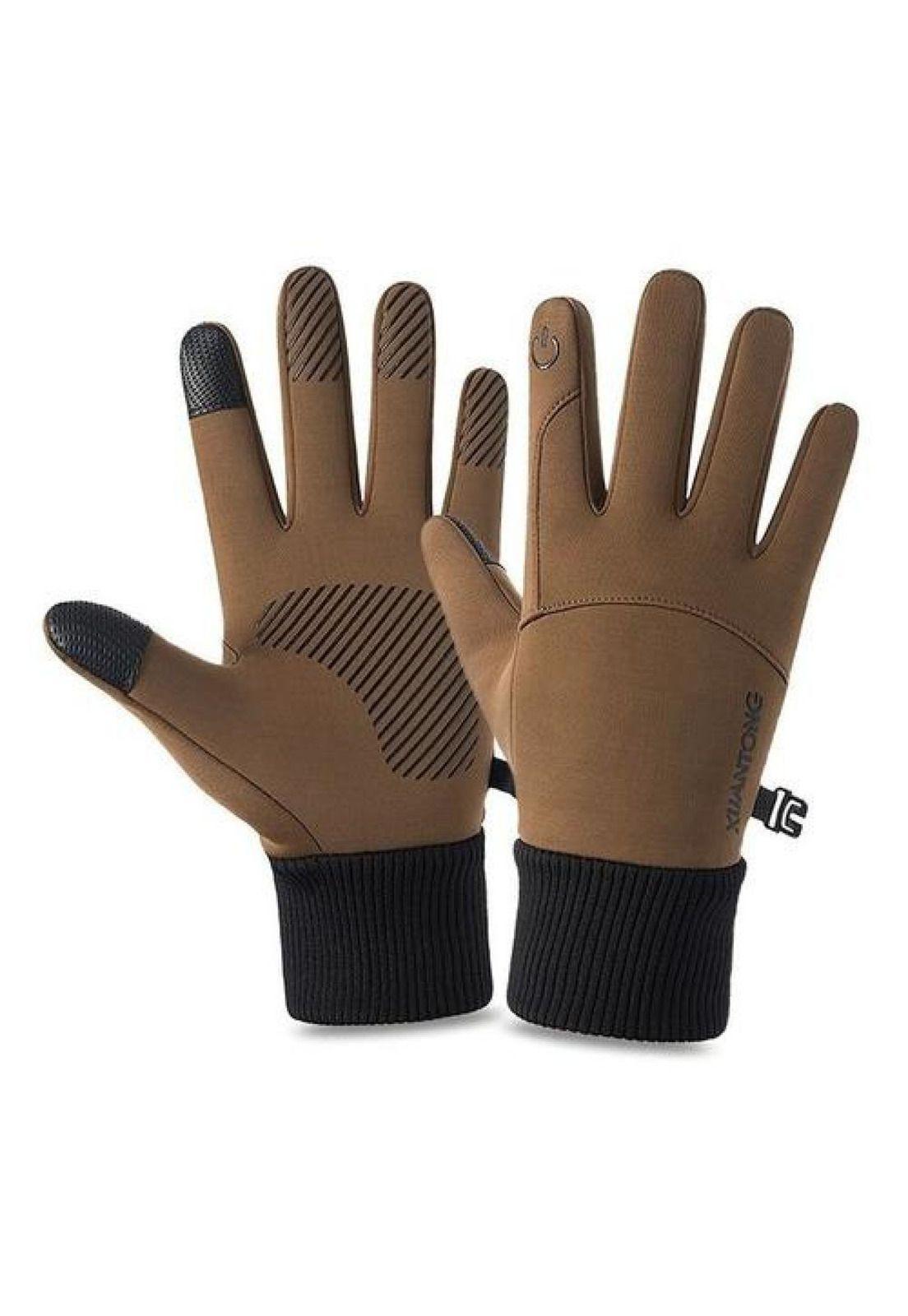 Guantes Térmicos Resistentes Al Viento, Deportivo Y Casual-3
