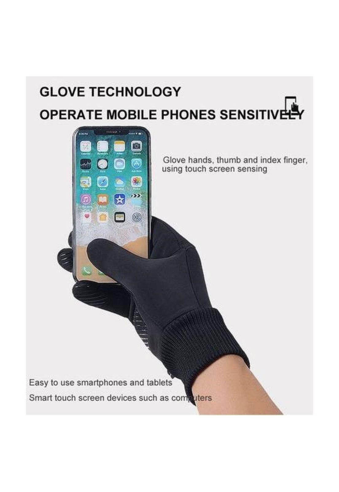 Guantes Térmicos Resistentes Al Viento, Deportivo Y Casual-4
