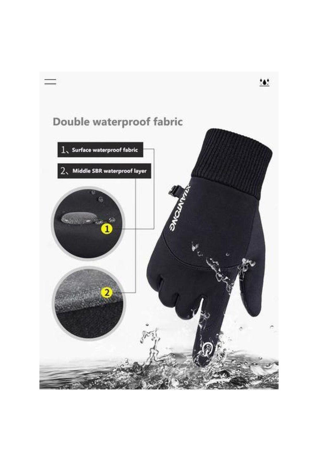 Guantes Térmicos Resistentes Al Viento, Deportivo Y Casual-5
