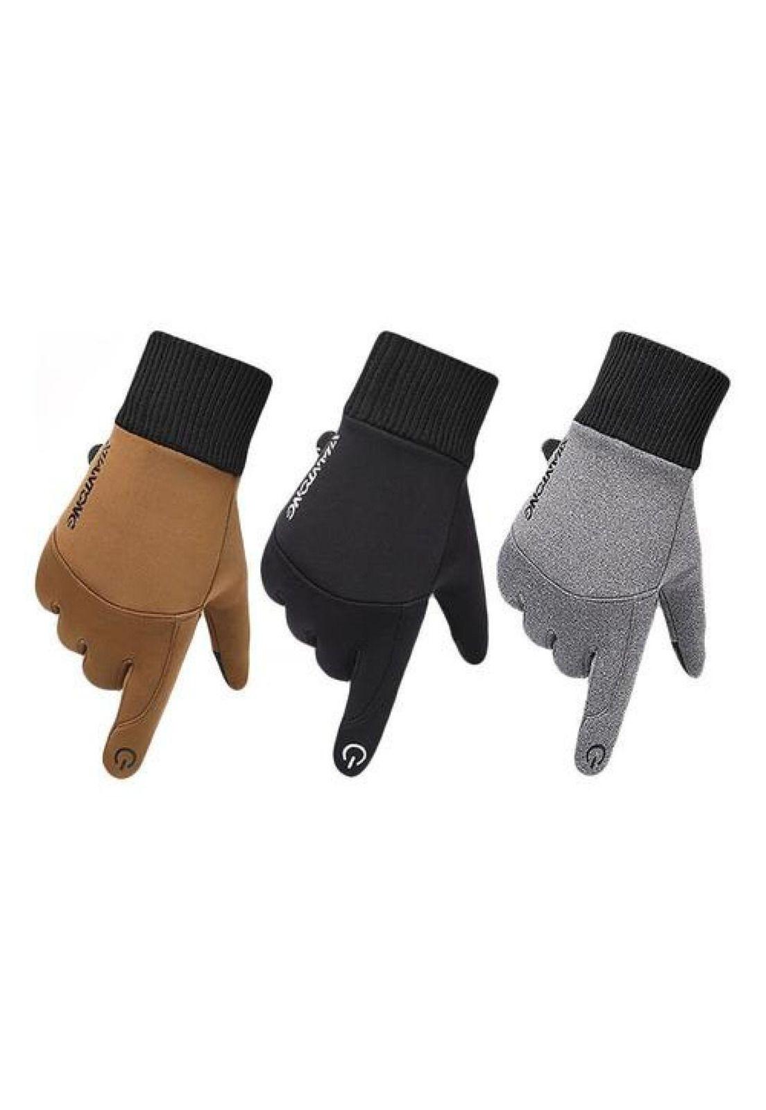 Guantes Térmicos Resistentes Al Viento, Deportivo Y Casual-7