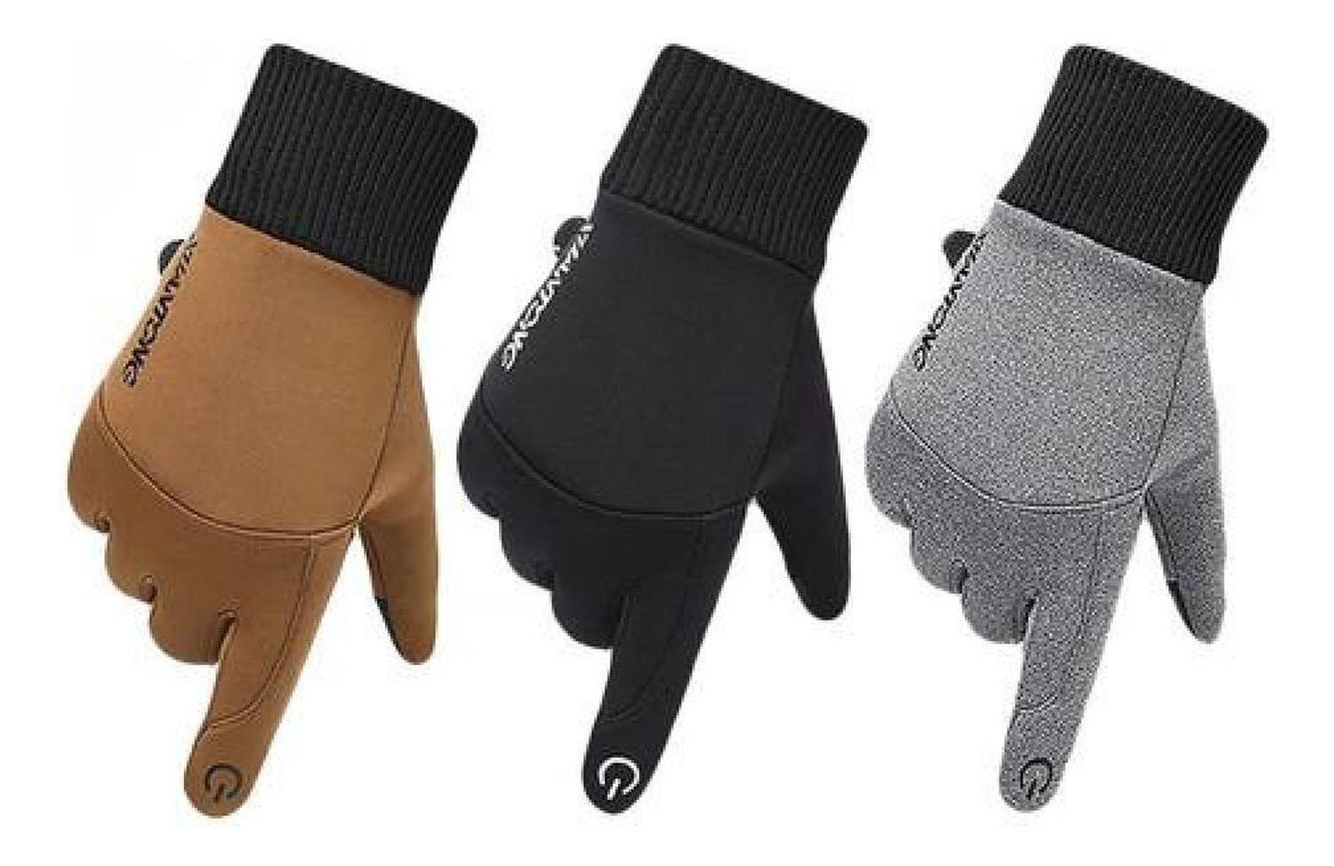 Guantes Térmicos Resistentes Al Viento, Deportivo Y Casual-7