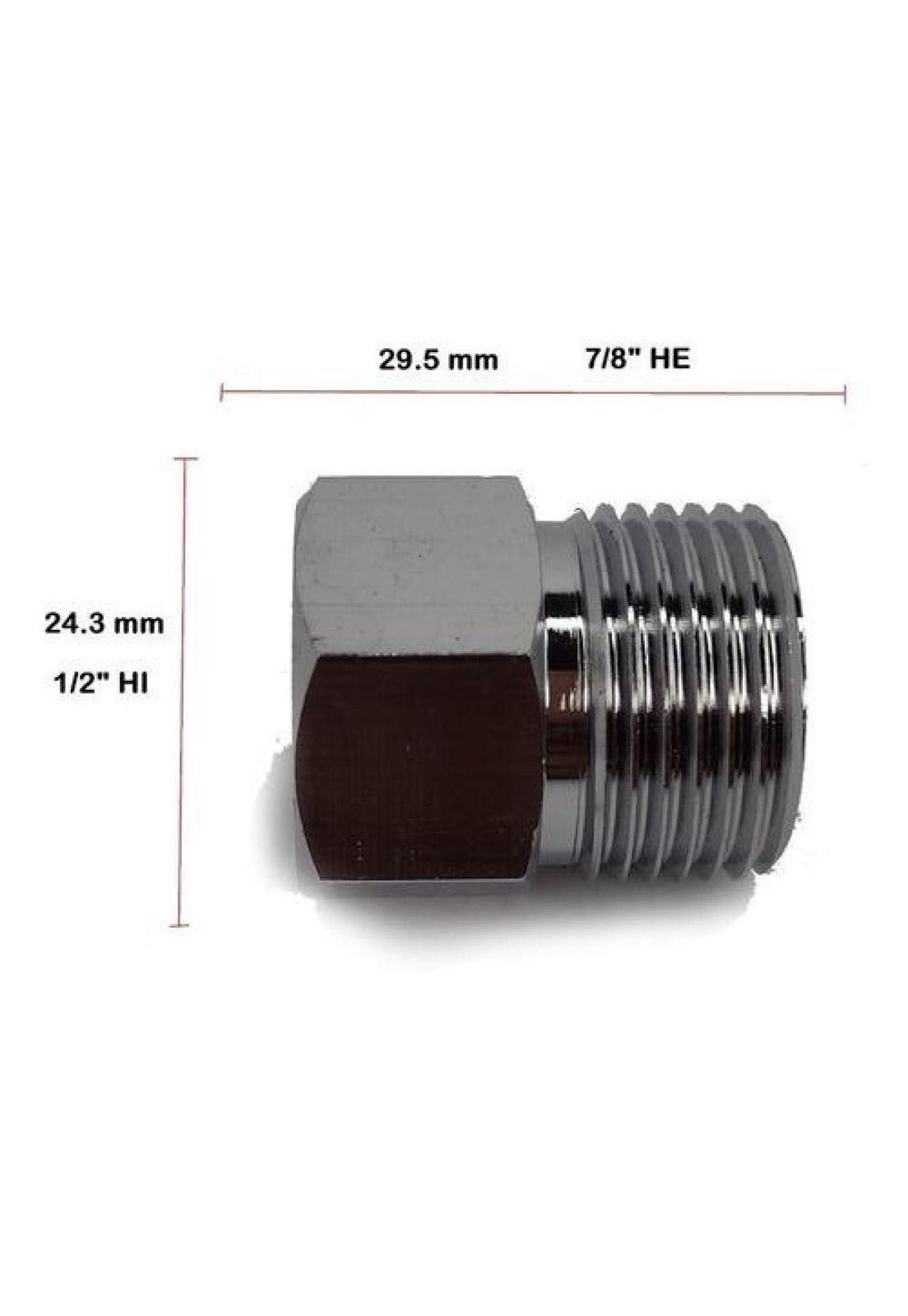 Conector Hi - He, 1/2 X 7/8 , Niple Adaptador-3