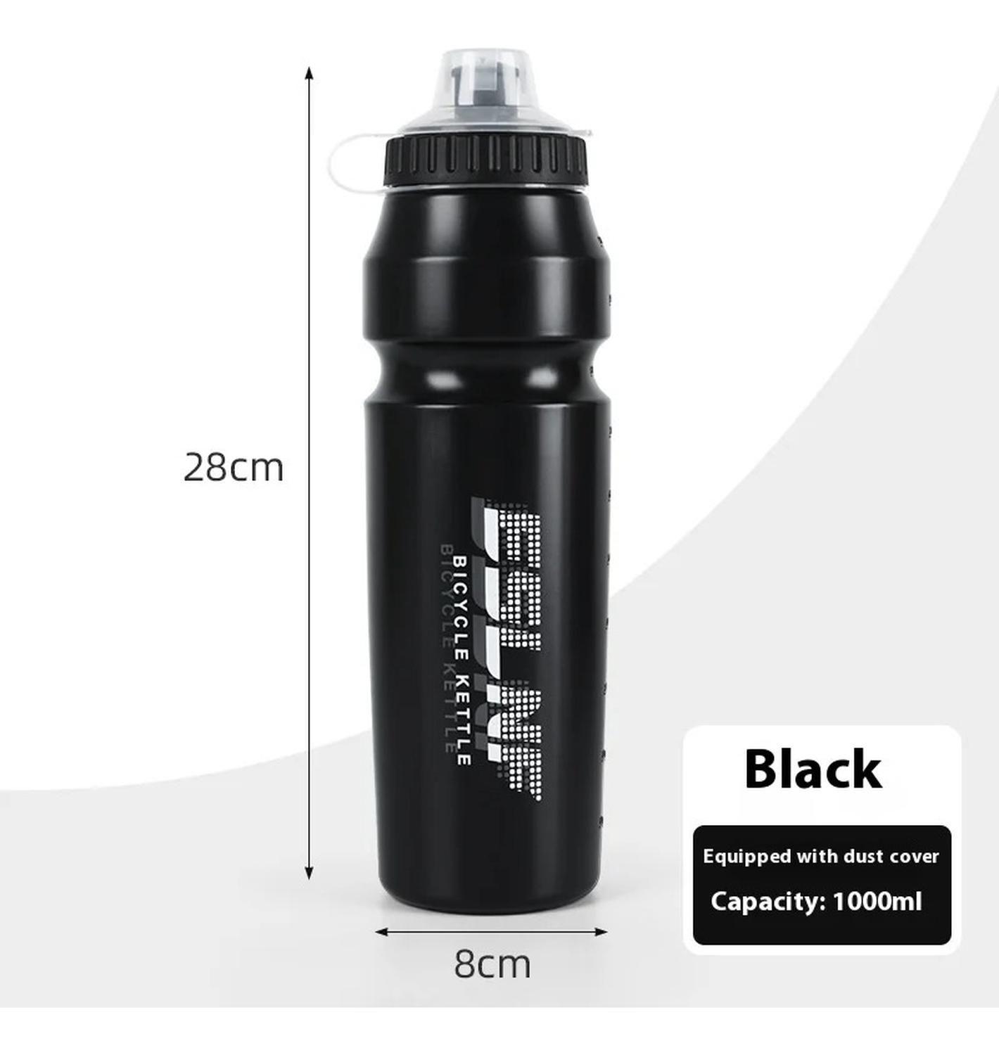 Caramayola Grande Xl 1 Litro Botella Agua Ciclismo Deportes - Negro-7