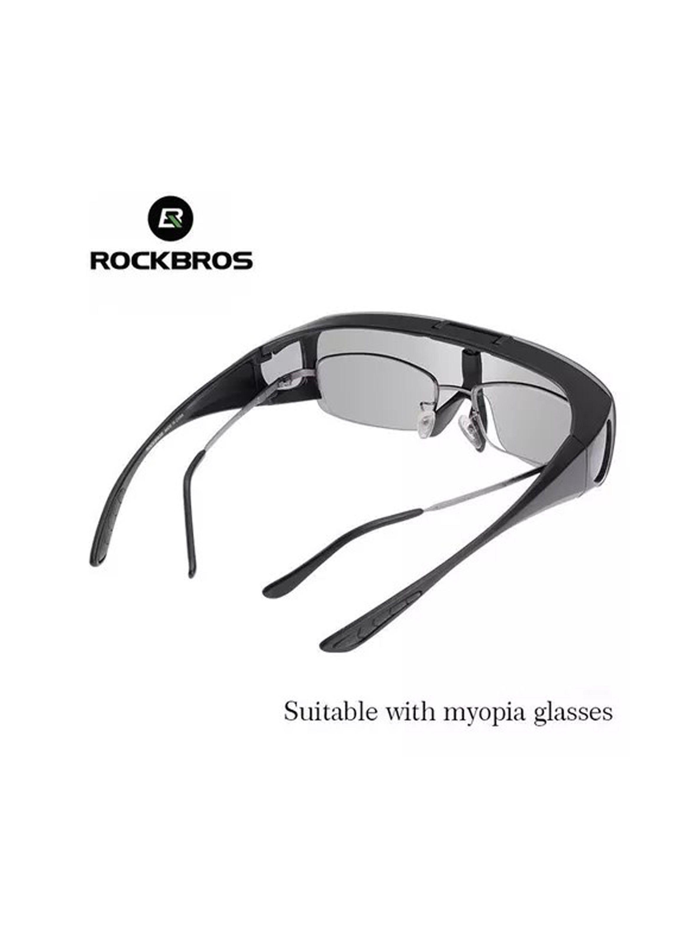 Lente Rockbros Deportivo Mica Abatible Uv400 Polarizado-2