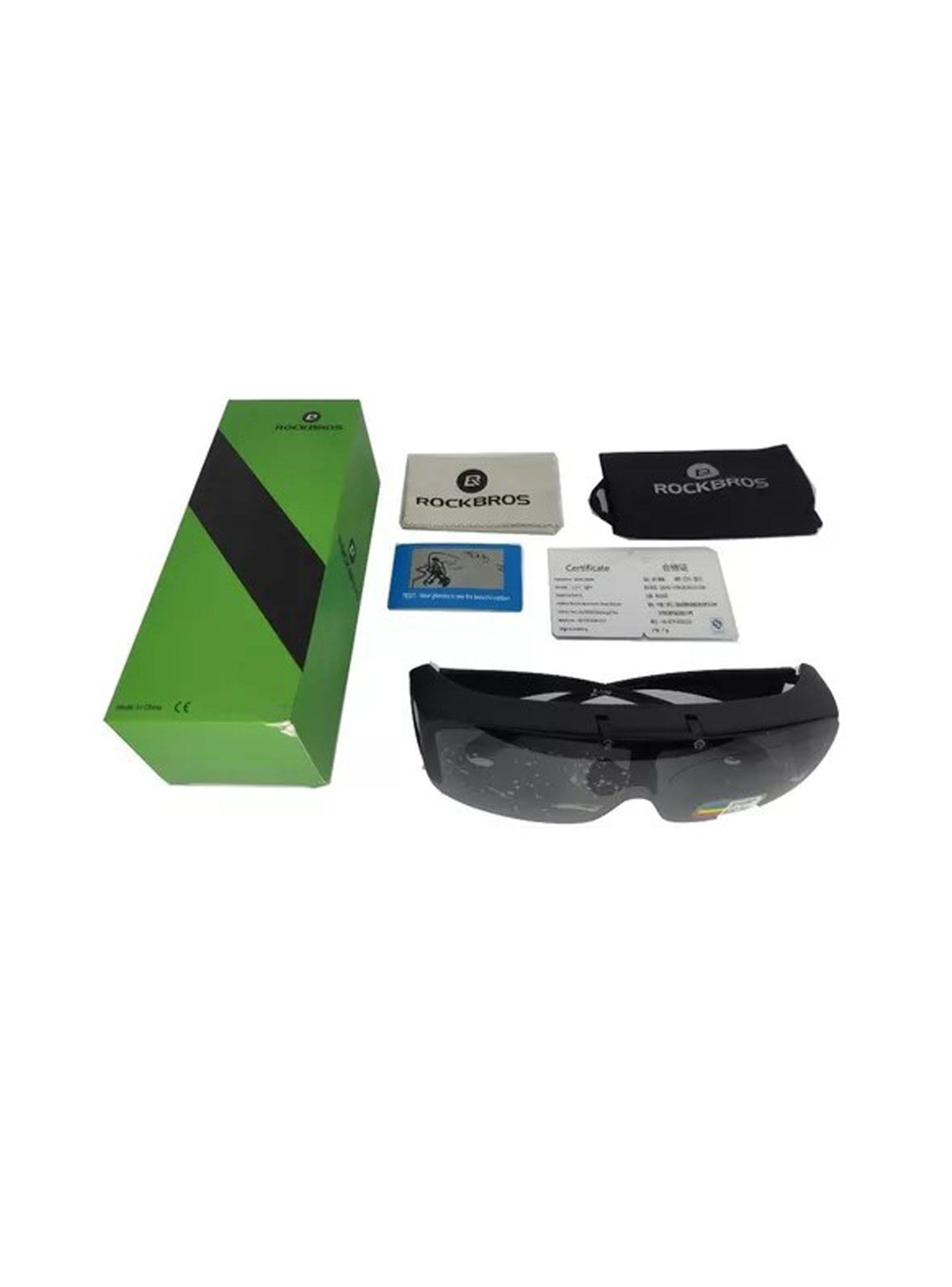 Lente Rockbros Deportivo Mica Abatible Uv400 Polarizado-4