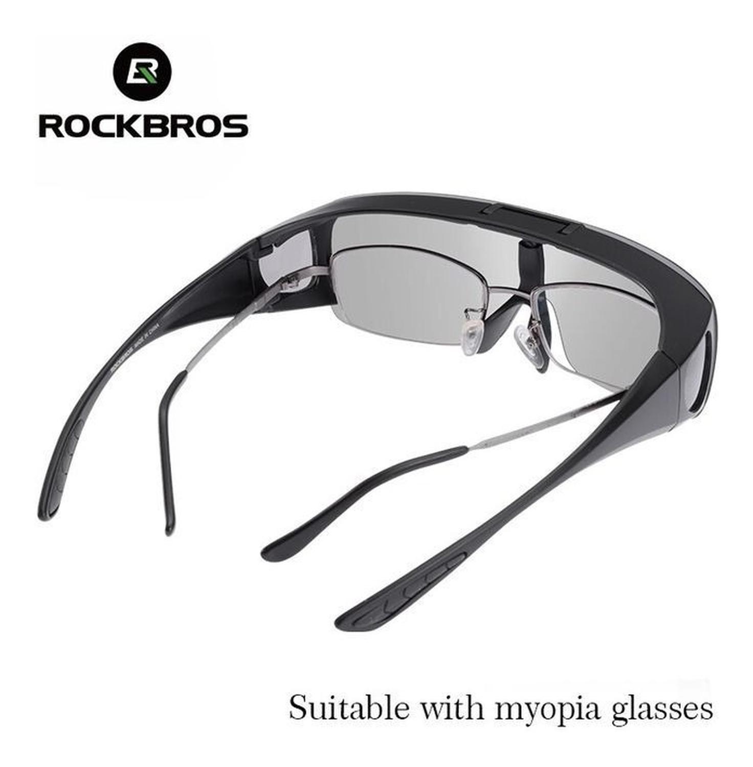 Lente Rockbros Deportivo Mica Abatible Uv400 Polarizado-2