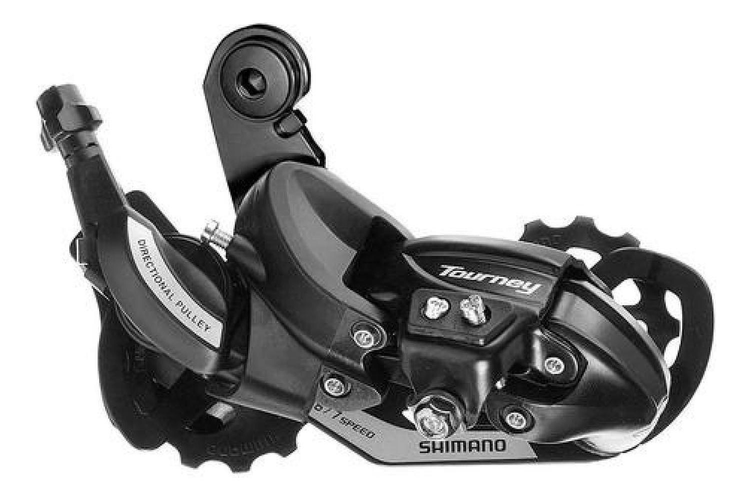 Desviador Trasero Shimano Ty500 Tourney 6/7 V Pata De Cambio-0