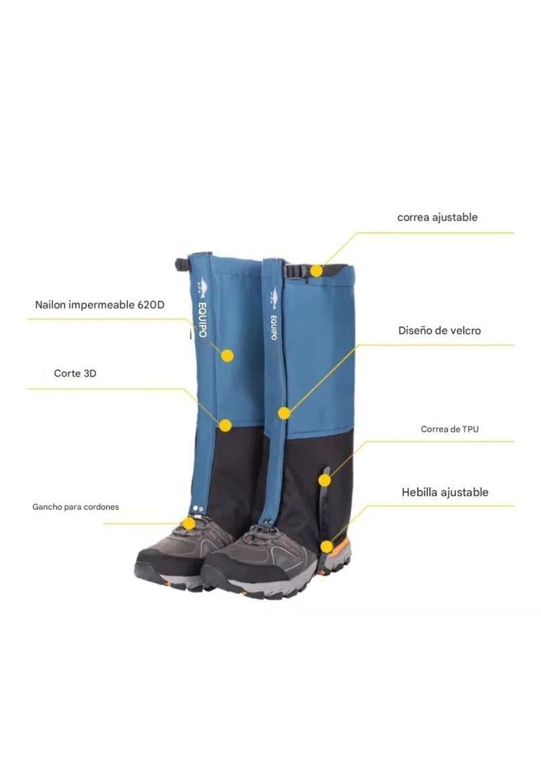 Polainas Impermeables Trekking Y Nieve Unisex Outdoor-5