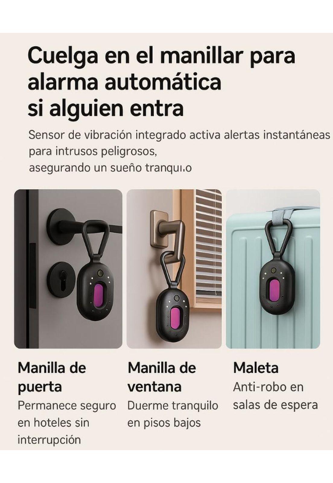 Detector Cámara Oculta  Seguridad Alarma-3