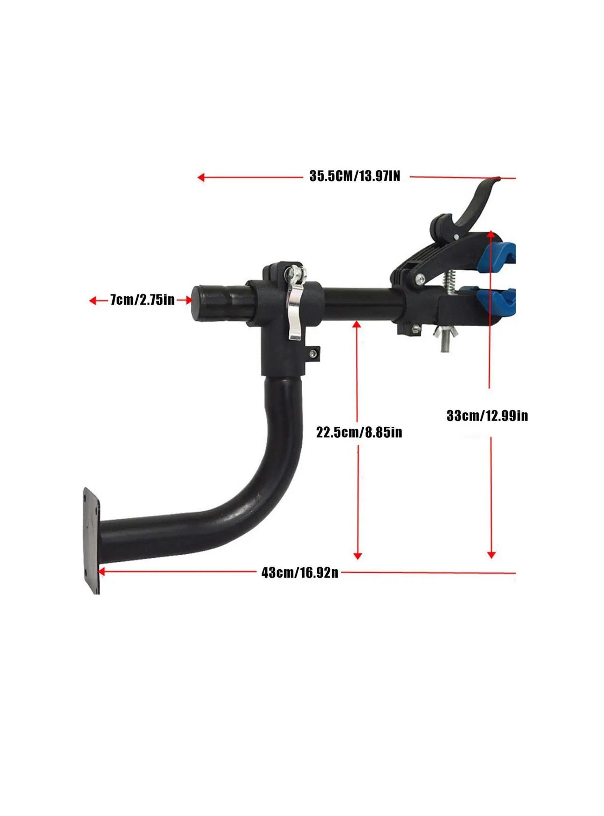 SOPORTE MURAL PARA BICICLETAS 30KG GIRO 360° TIPO PINZA-2