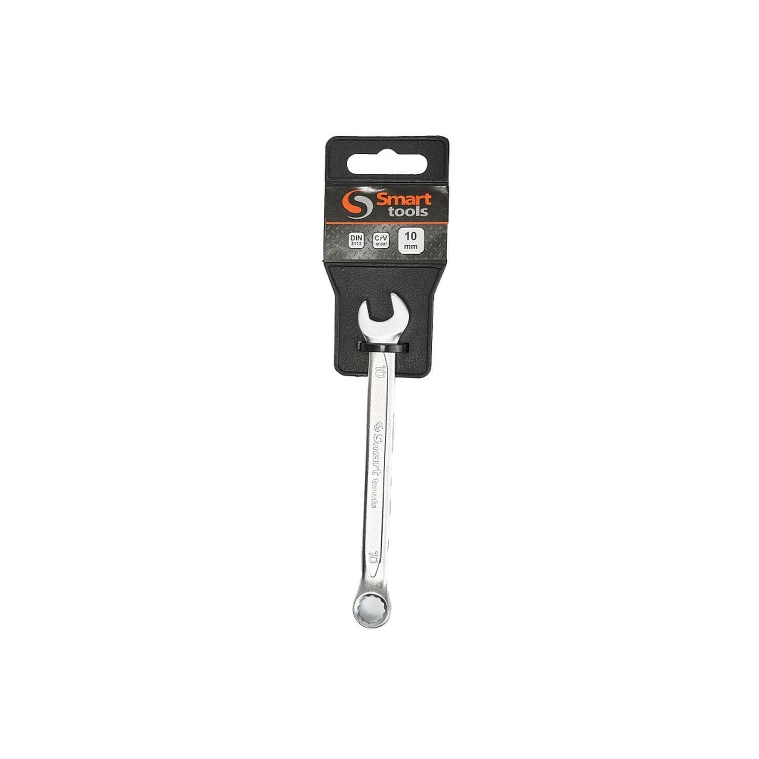 Llave Combinada Punta y Corona 10mm Smart Tools Acero CrV-0