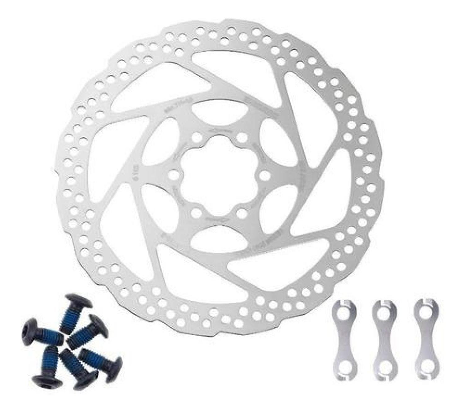 Disco Freno Shimano 160 Mm Pernos Sm-rt56 Deore M6000 Rotor - Silver-3