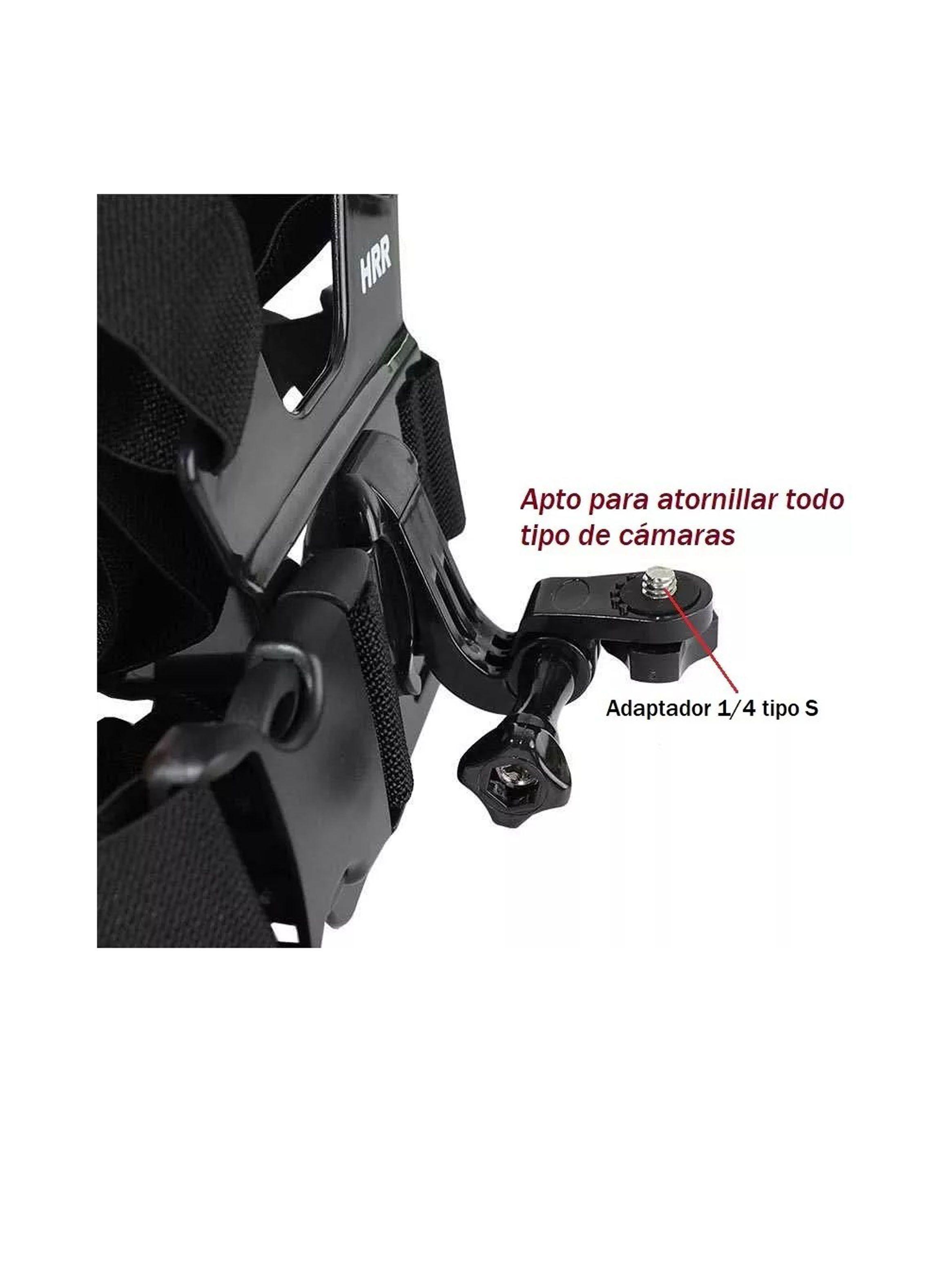 Arnes De Pecho 2 En 1 Para Gopro Y Celular, Cámara De Acción-3