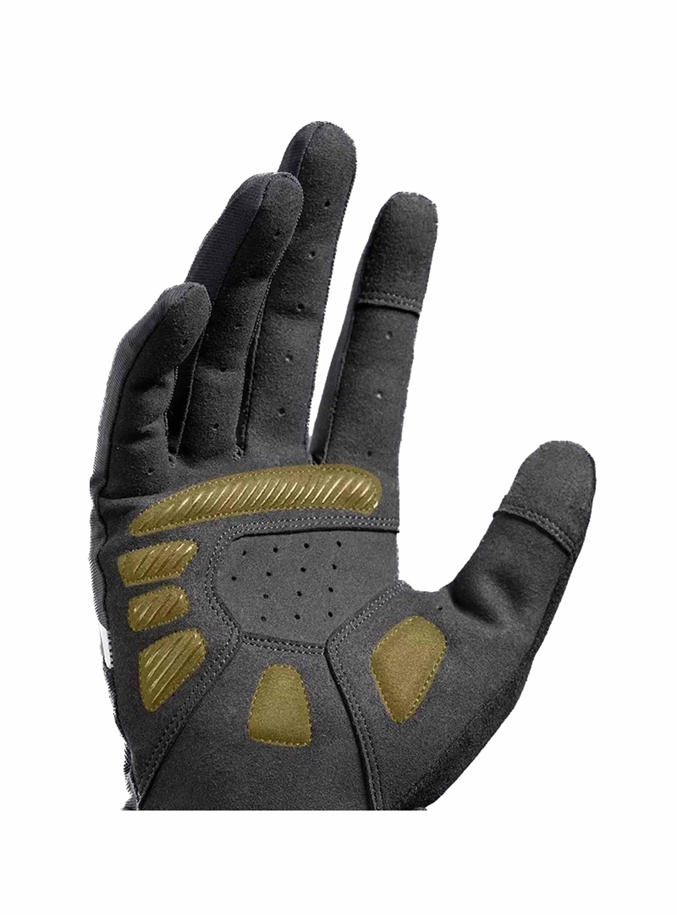 Guantes Reflectantes Rockbros, Mtb Ruta Dedo Largo Bicicleta-1