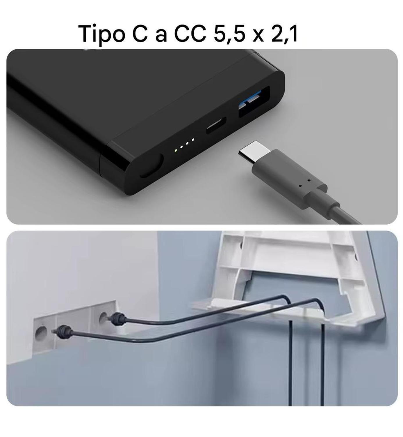 Cable Alimentación Antena Starlink Mini 5 Metros 100W IP67-6