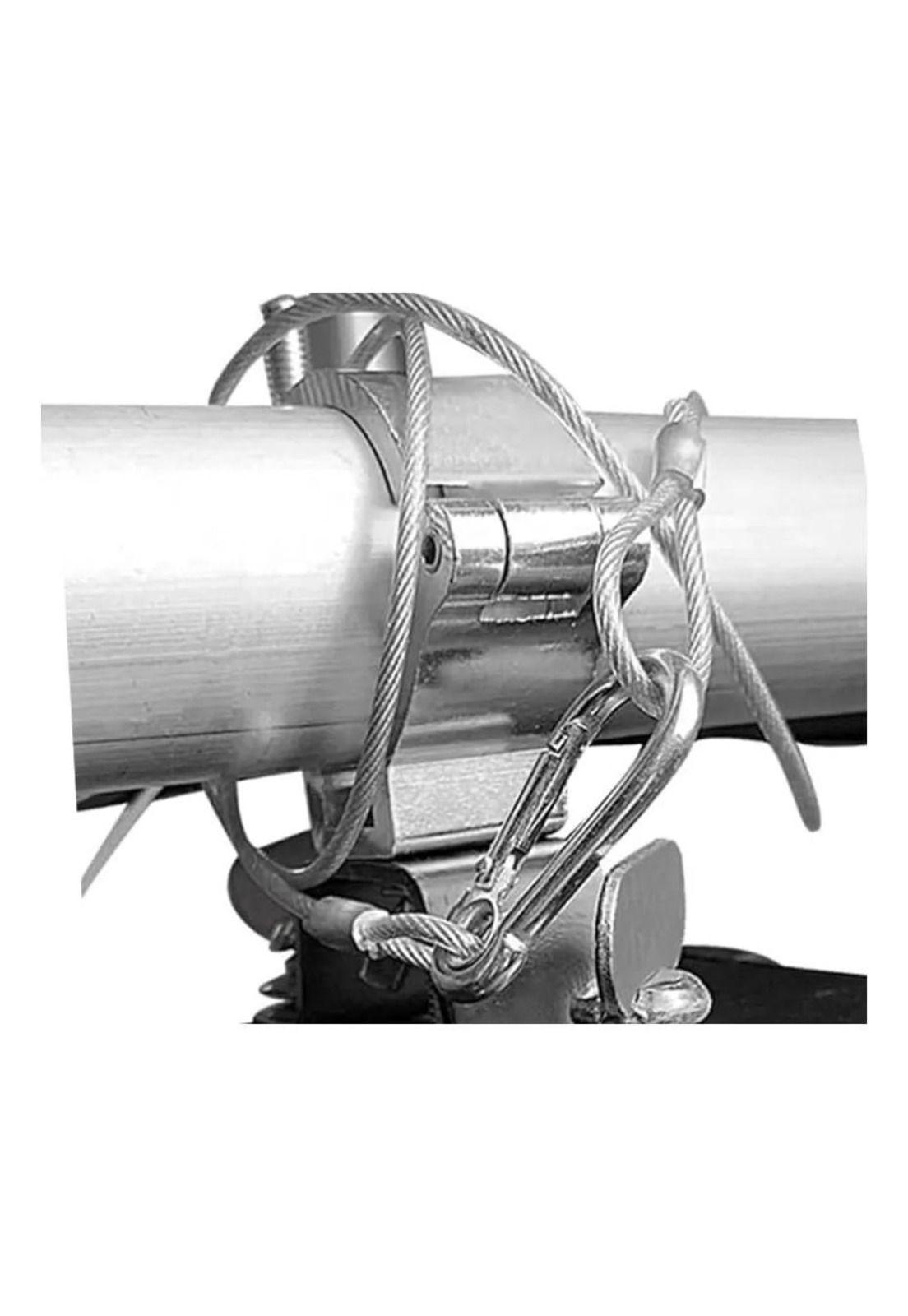 2 Cables Acero Recubierto 52kg Multifunción 1 Metro X 4mm-5