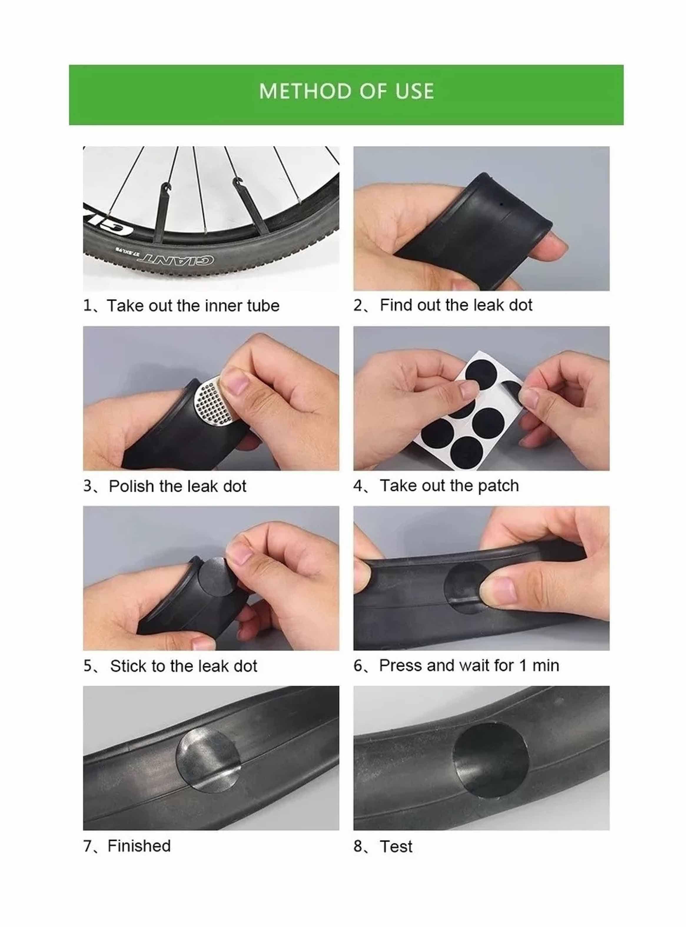 Parches Automáticos Rockbros Autoadhesivos Para Bicicleta-4