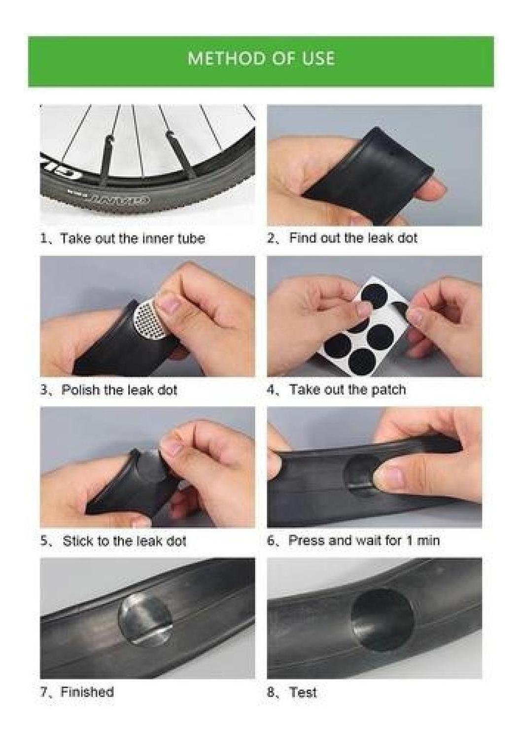 Parches Automáticos Rockbros Autoadhesivos Para Bicicleta-2