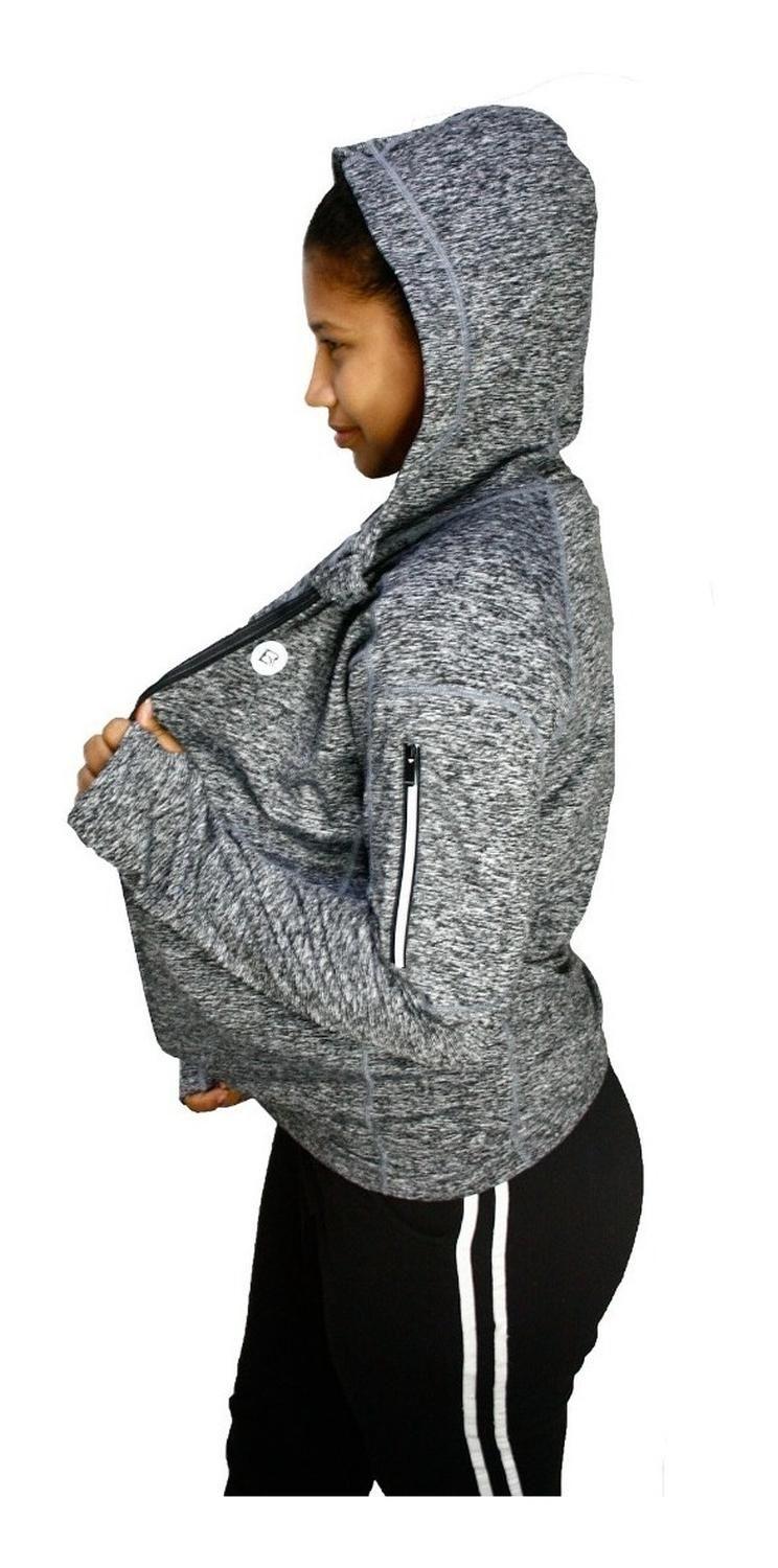 Polerón Deportivo Capucha Unisex Ciclismo Rockbros-2