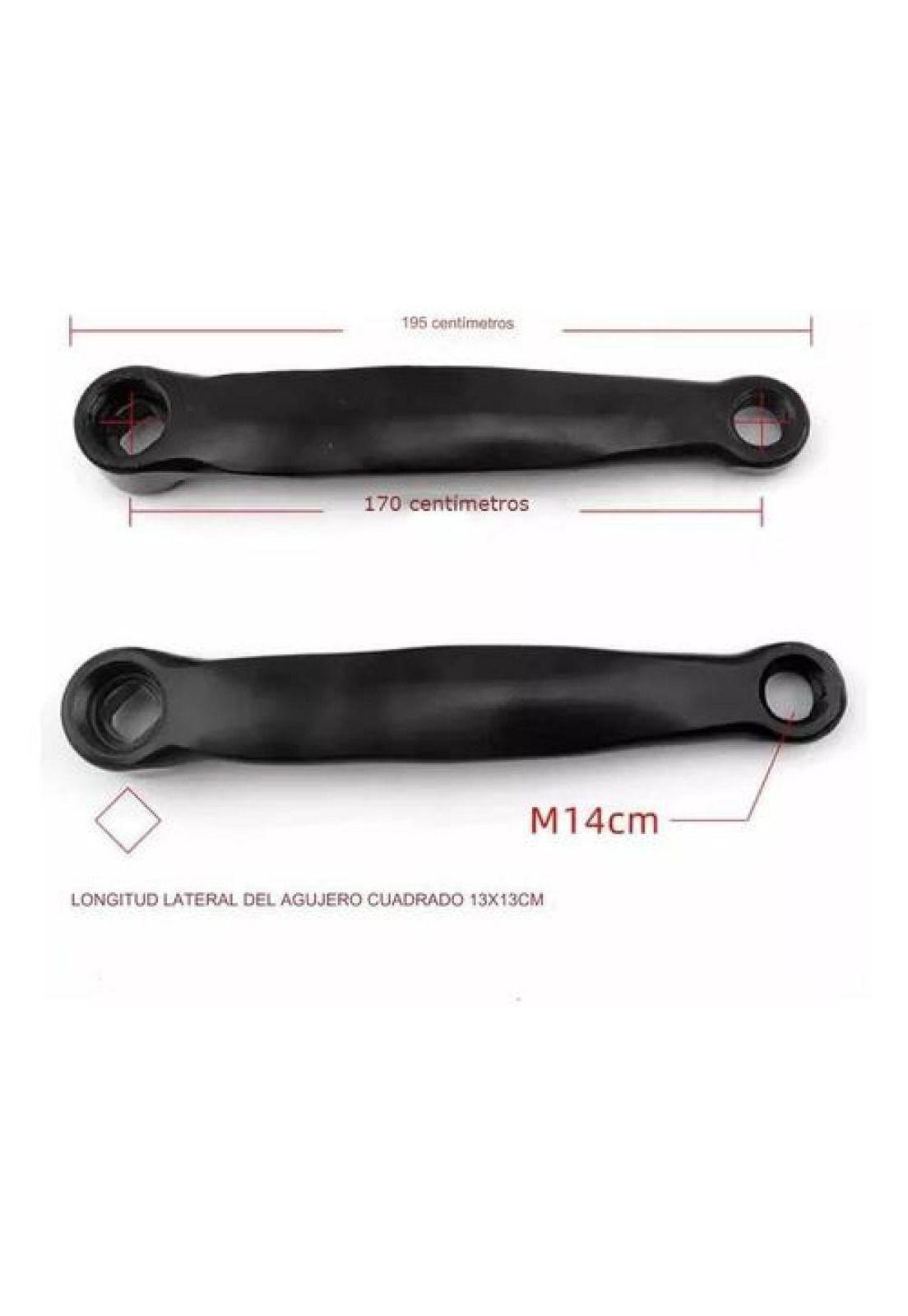 Biela Izquierda Bicicletas Motor Cuadrado Y Spinning-2