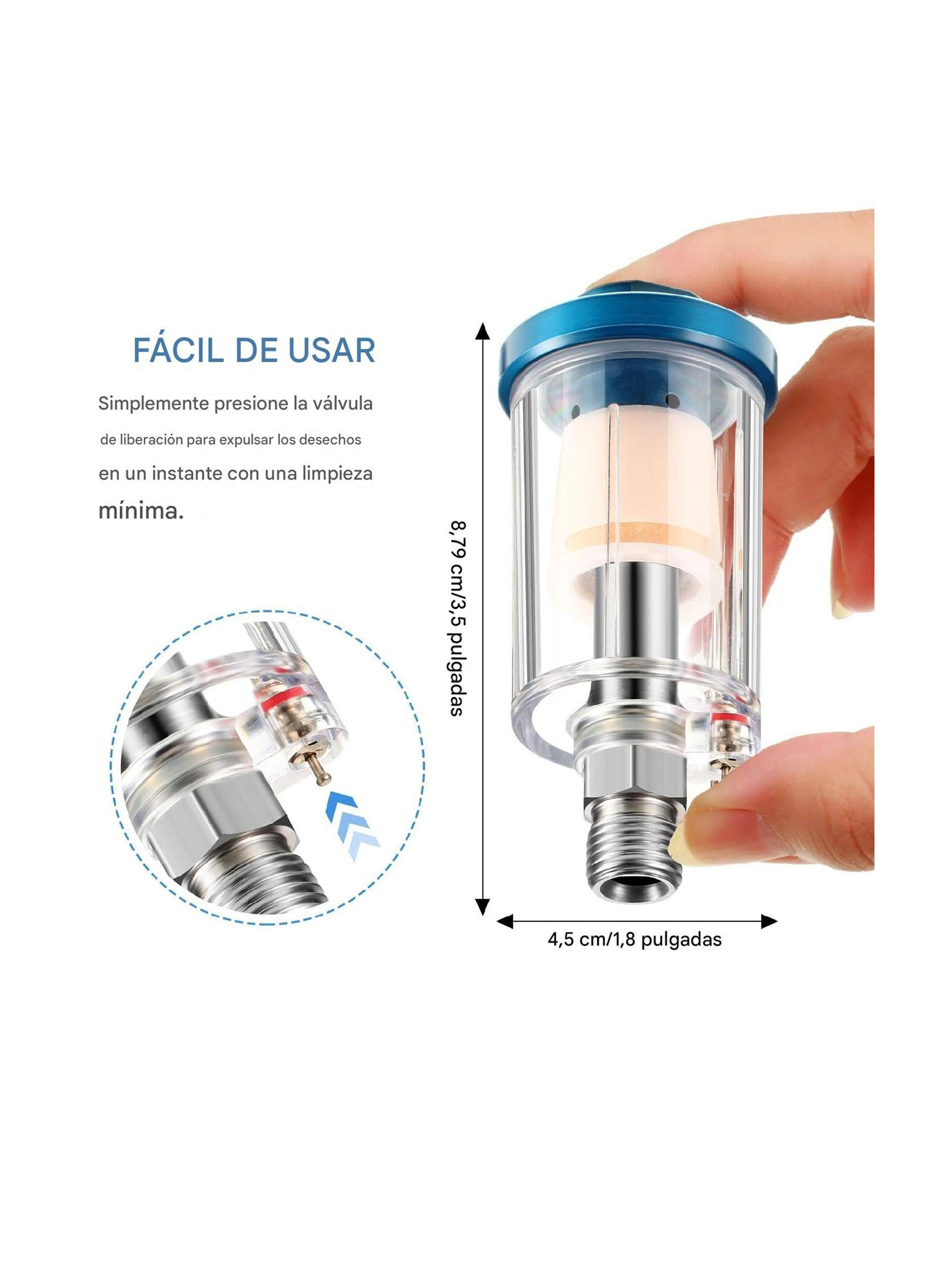 Filtro Separador De Agua Y Aceite 1/4'' Para Pistola Pintar-3
