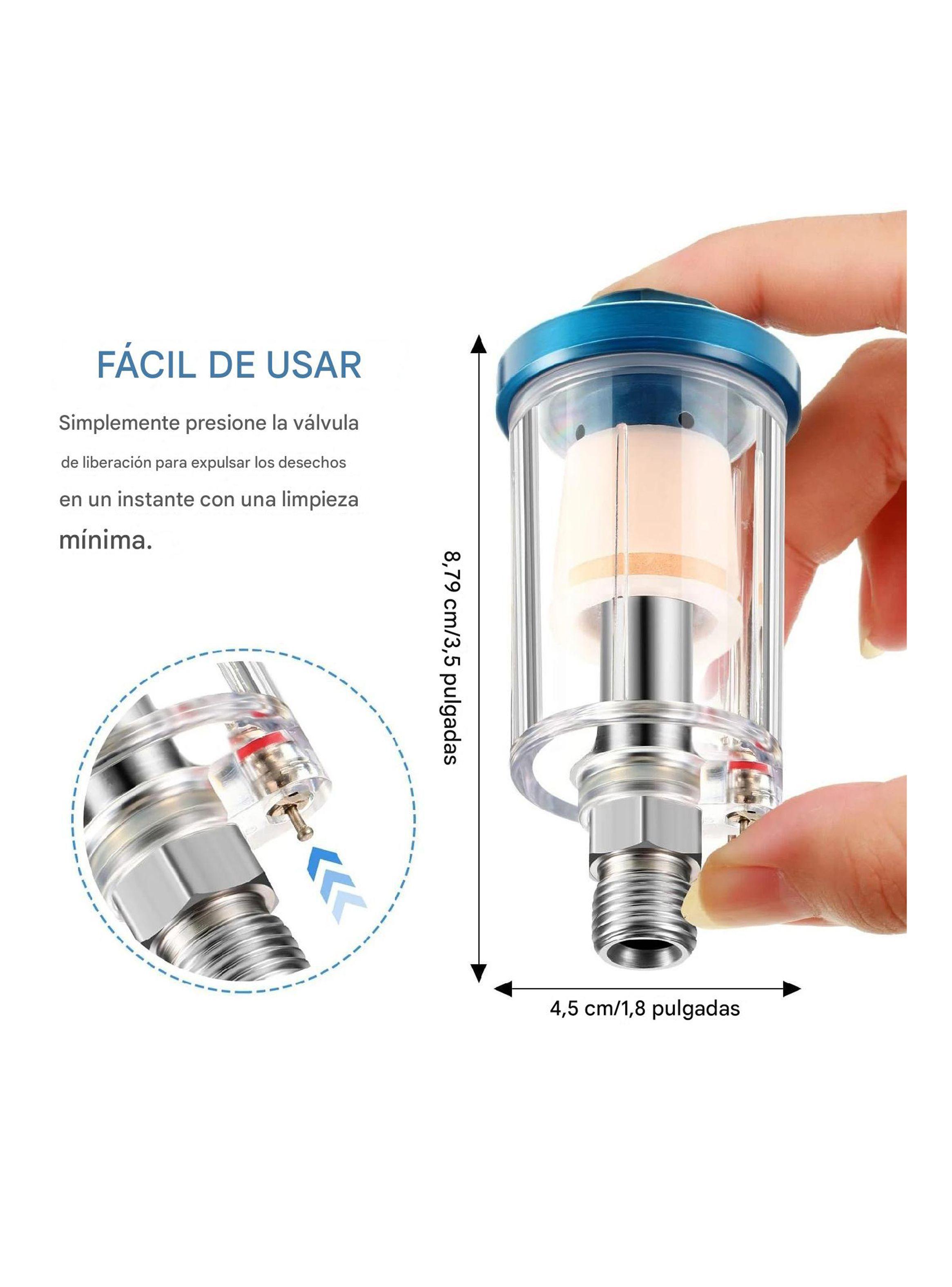 Filtro Separador De Agua Y Aceite 1/4'' Para Pistola Pintar-4