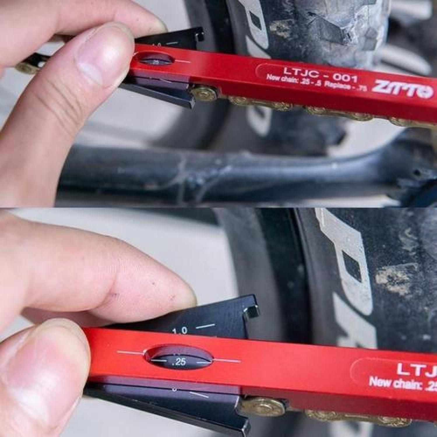 Medidor Indicador Profesional De Desgaste Cadena Bicicleta-2