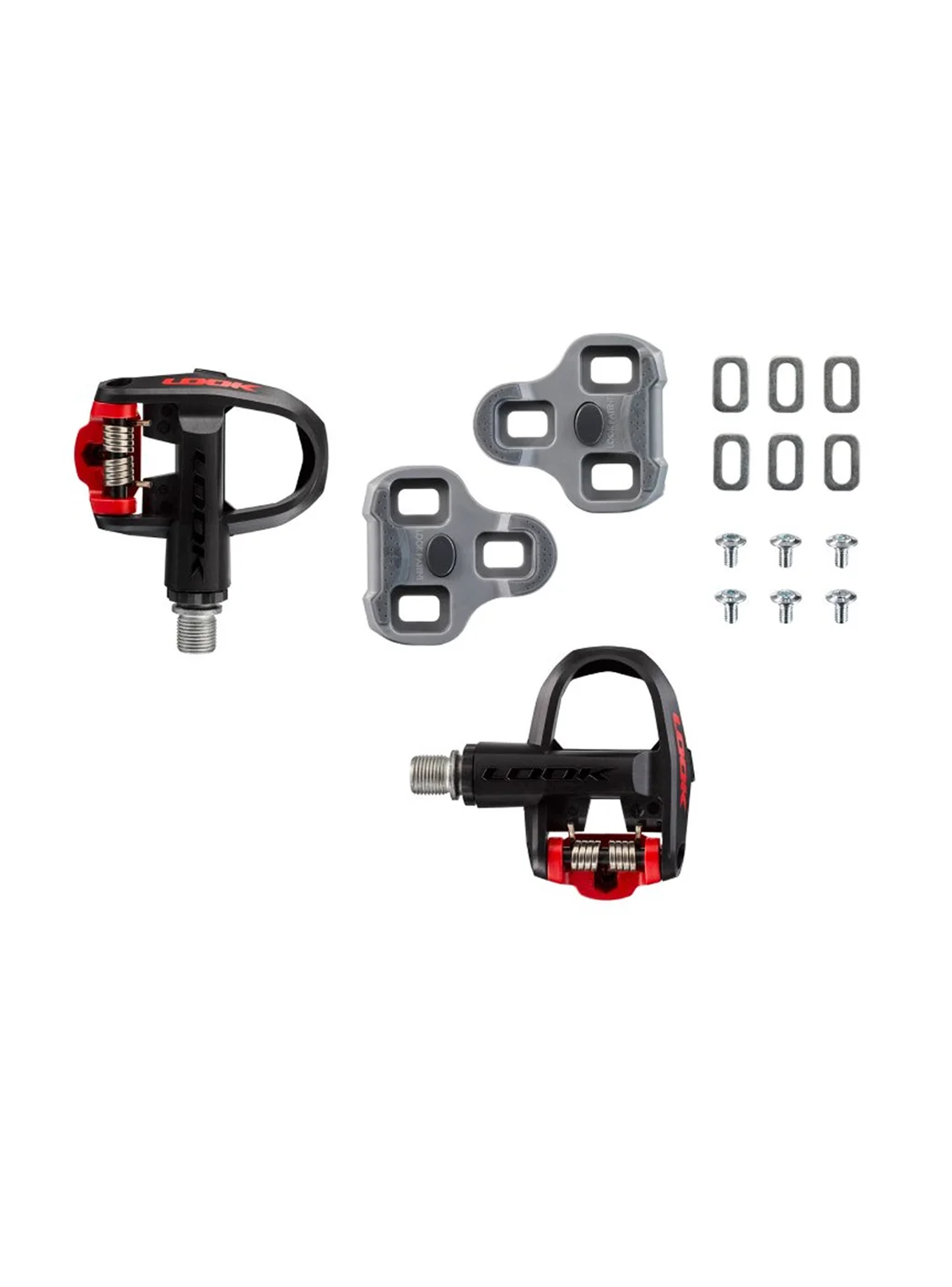 Pedales Look Kéo Classic 3 + Calas Kéo Grip Ruta Bicicleta-4
