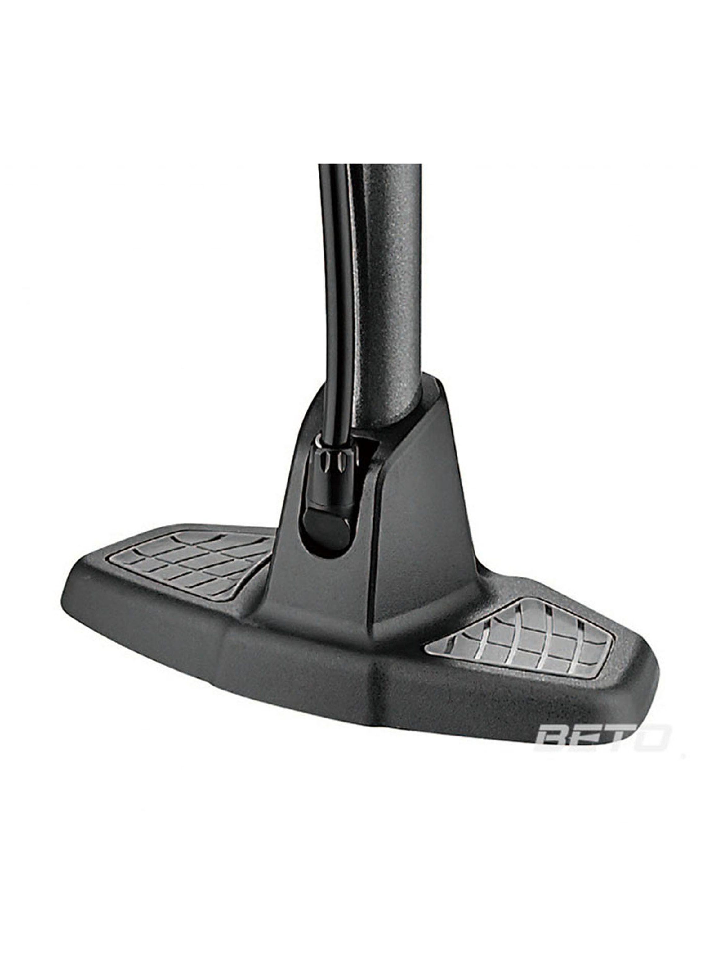 Bombín De Pie Beto 160 Psi Manómetro Válvula Presta/schrader-3