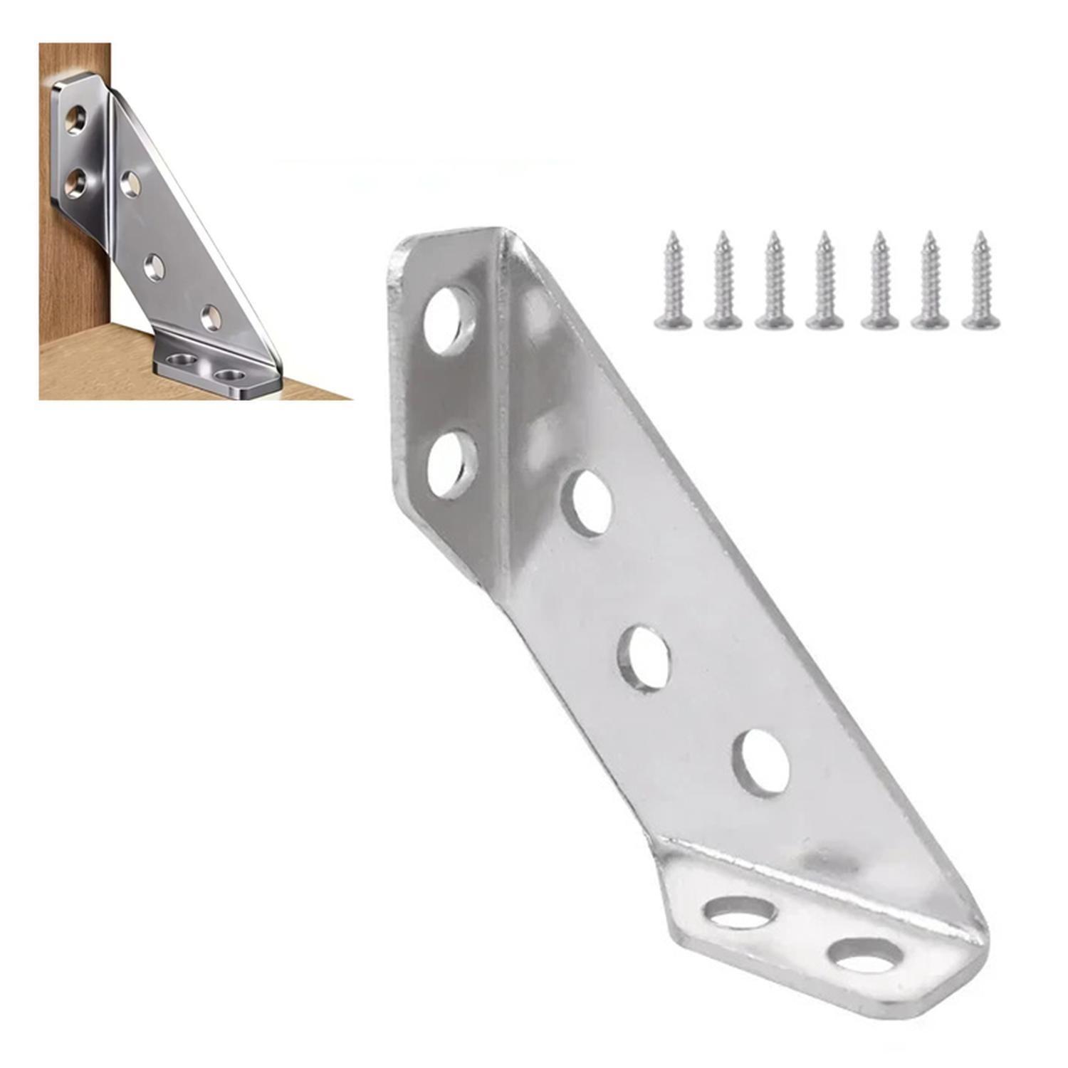 Pack 20 Escuadra Angulo Esquinera 90° Acero Inoxidable-0