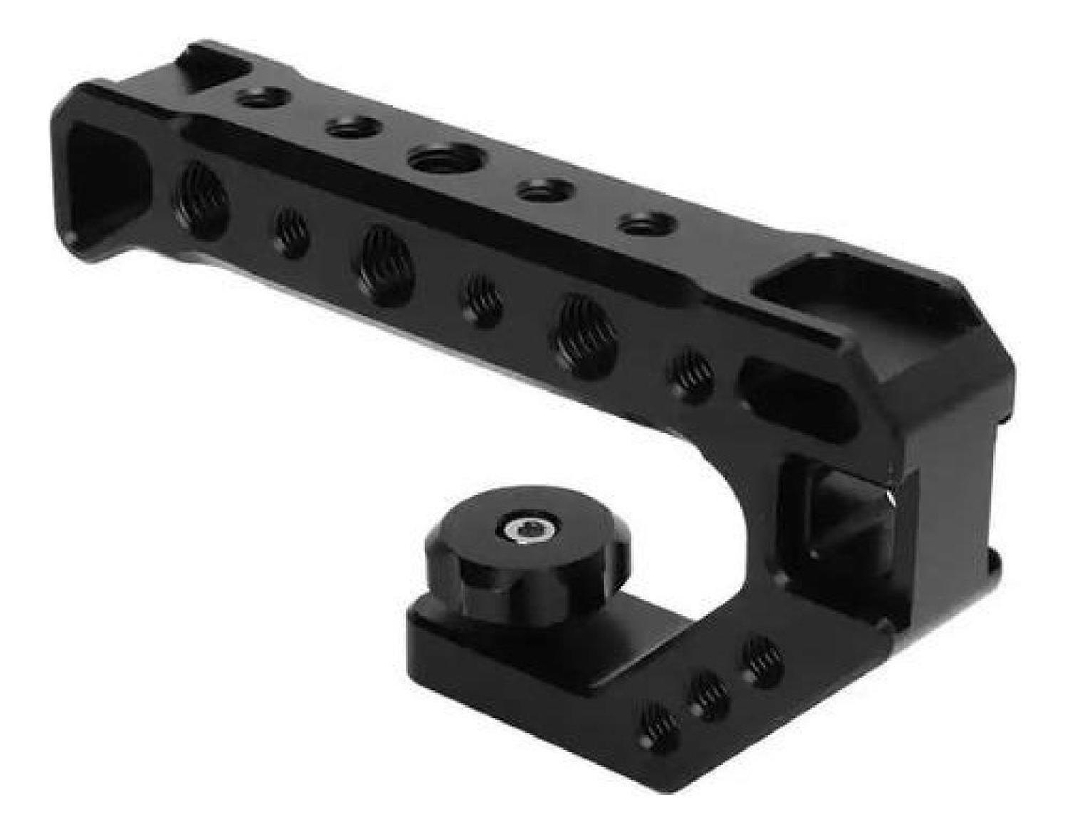 Soporte Manual De Cámaras Micrófono Luces Slr Estabilizador Negro-5